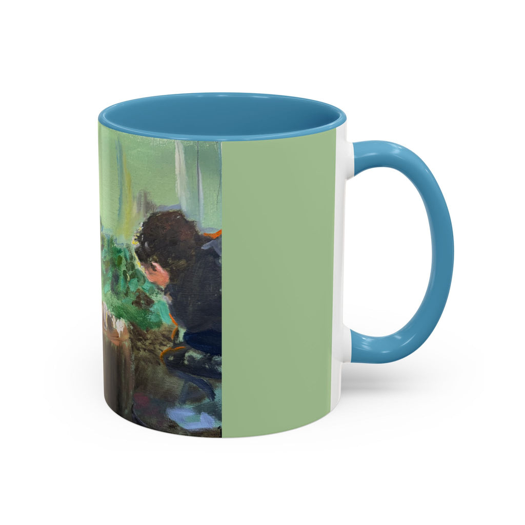 "Chess With Dad"; Accent Coffee Mug (11, 15oz)