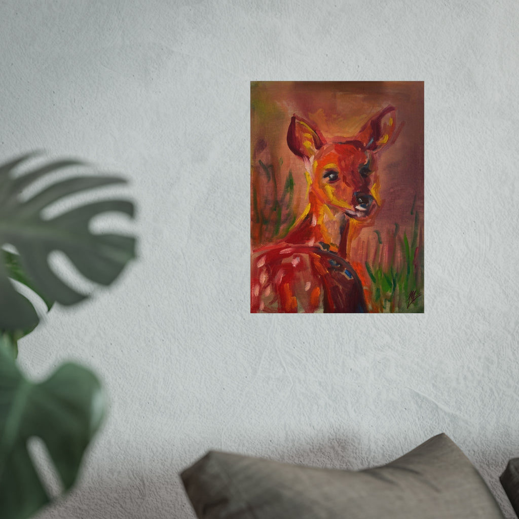 "Fawn 02"; Fine Art Poster