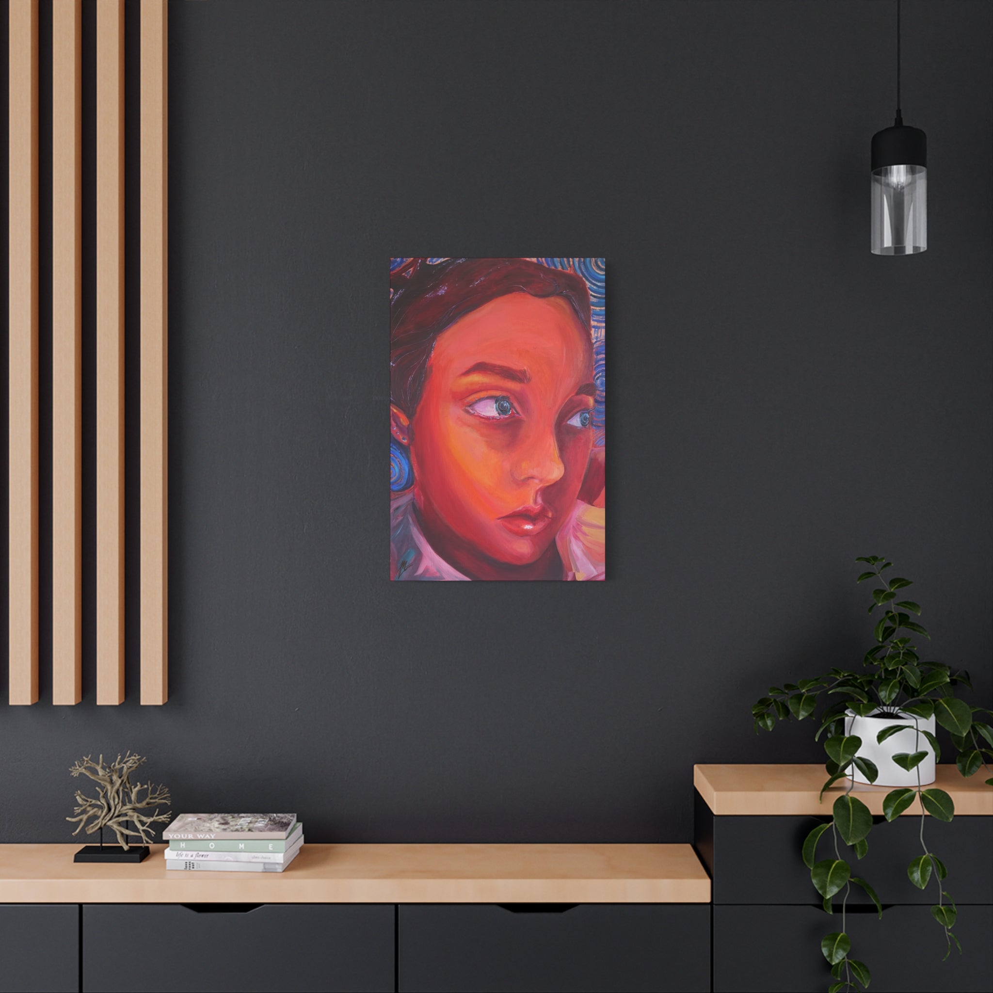 "Spiralized"; Matte Canvas, Stretched, 1.25"