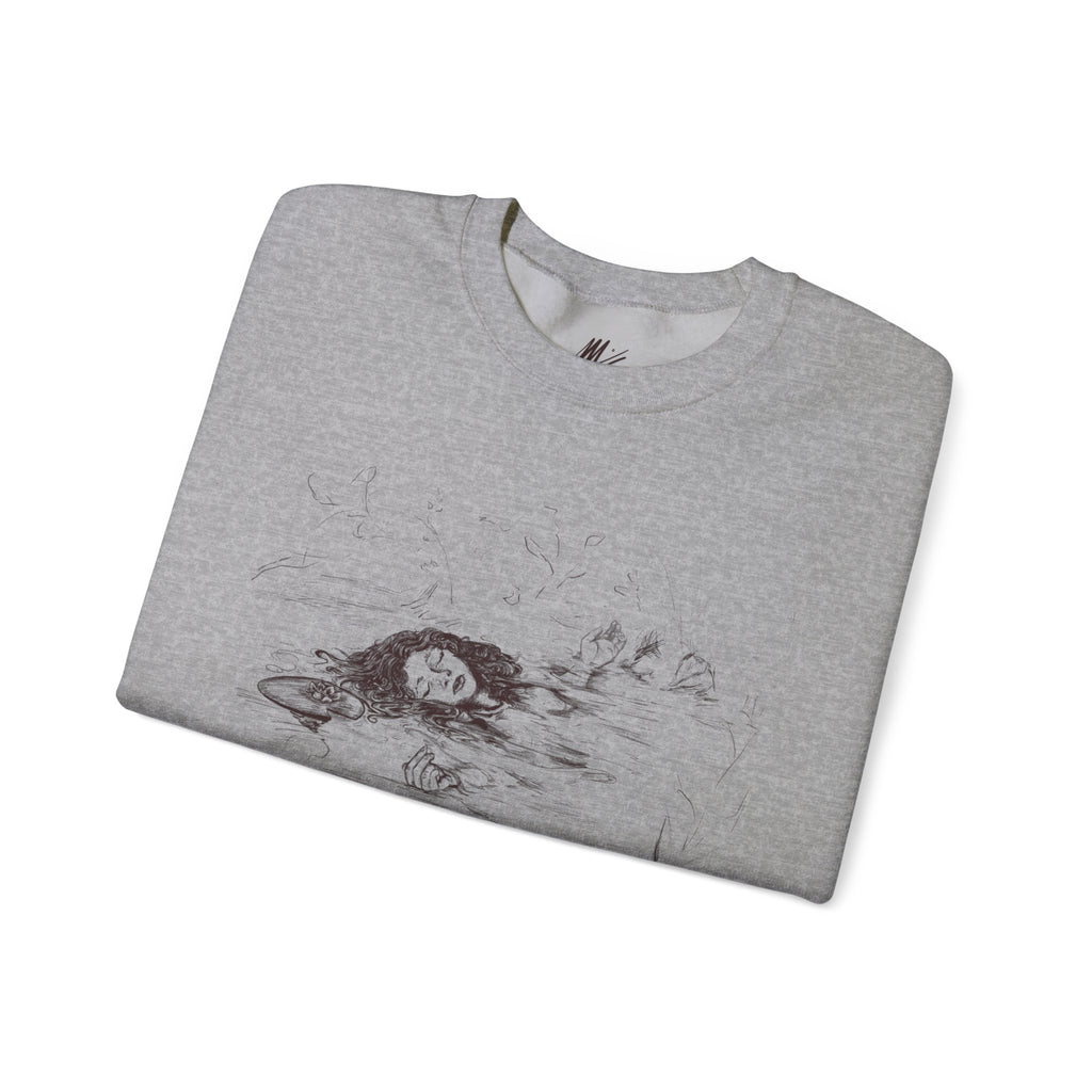 "Ophelia"; Unisex Heavy Blend™ Crewneck Sweatshirt