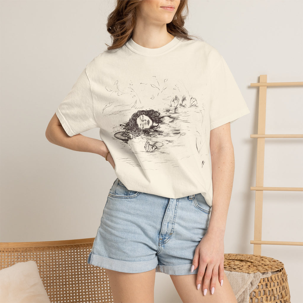 "Ophelia"; Unisex Garment-Dyed T-shirt