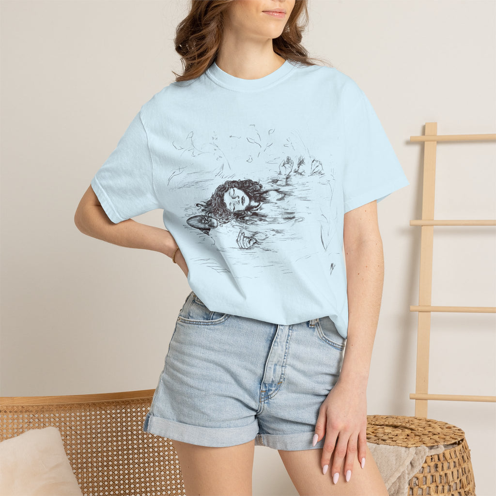 "Ophelia"; Unisex Garment-Dyed T-shirt