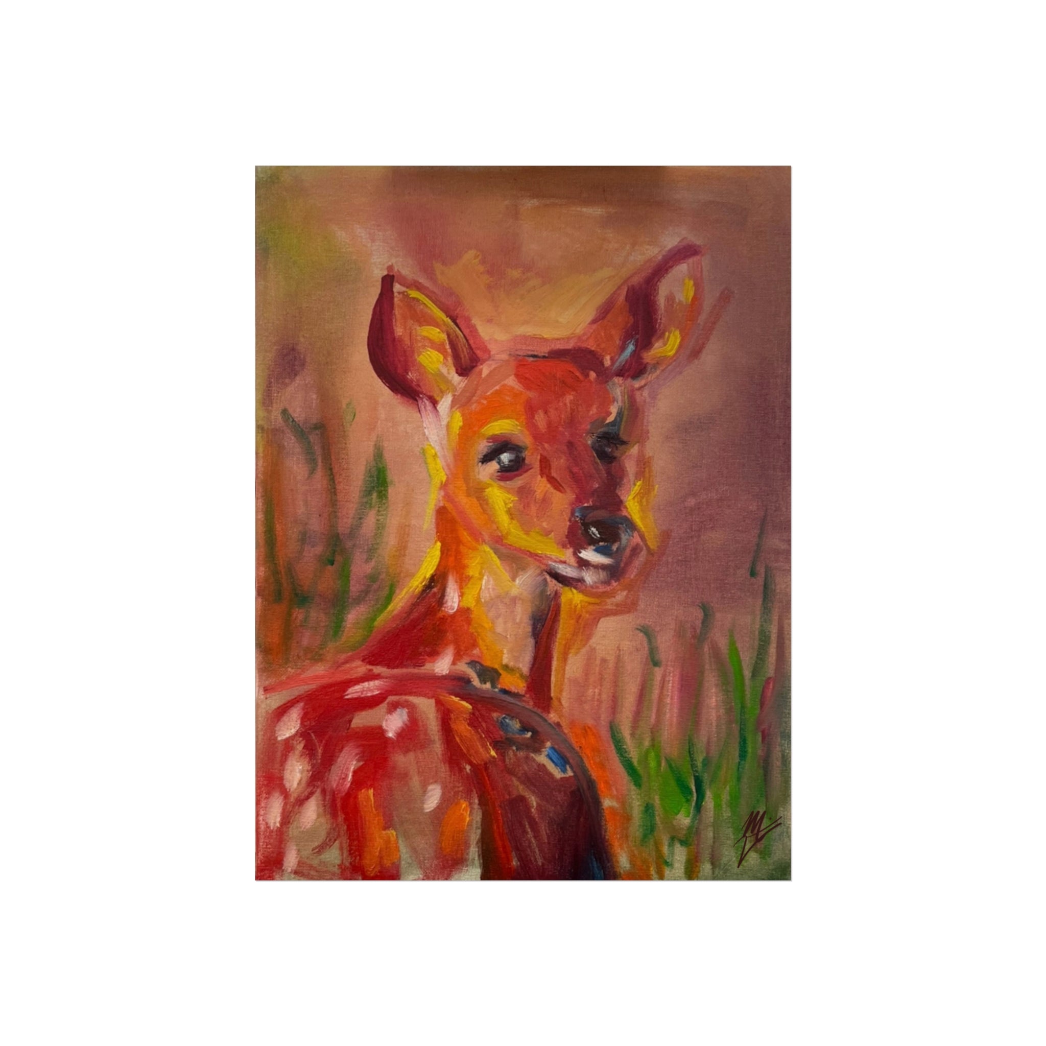 "Fawn 02"; Fine Art Poster