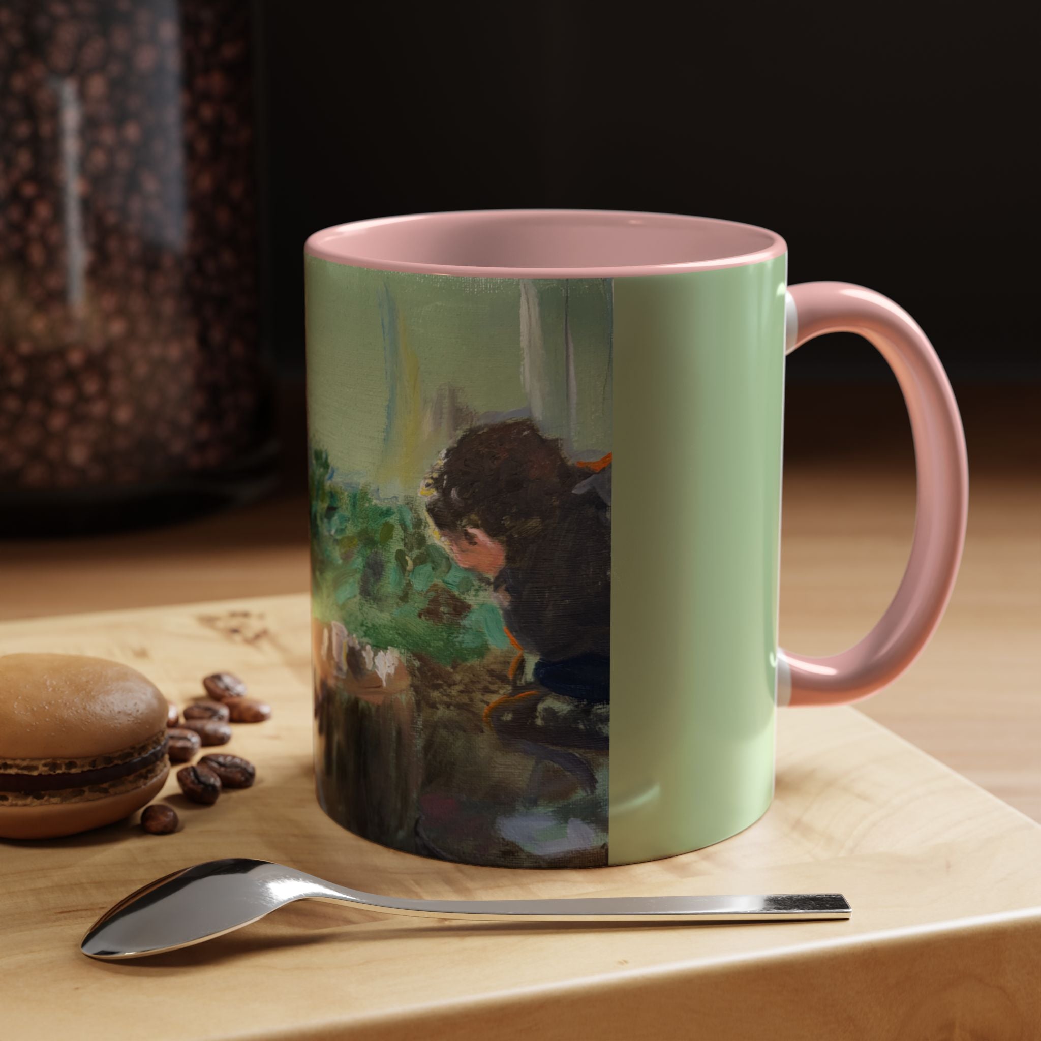 "Chess With Dad"; Accent Coffee Mug (11, 15oz)