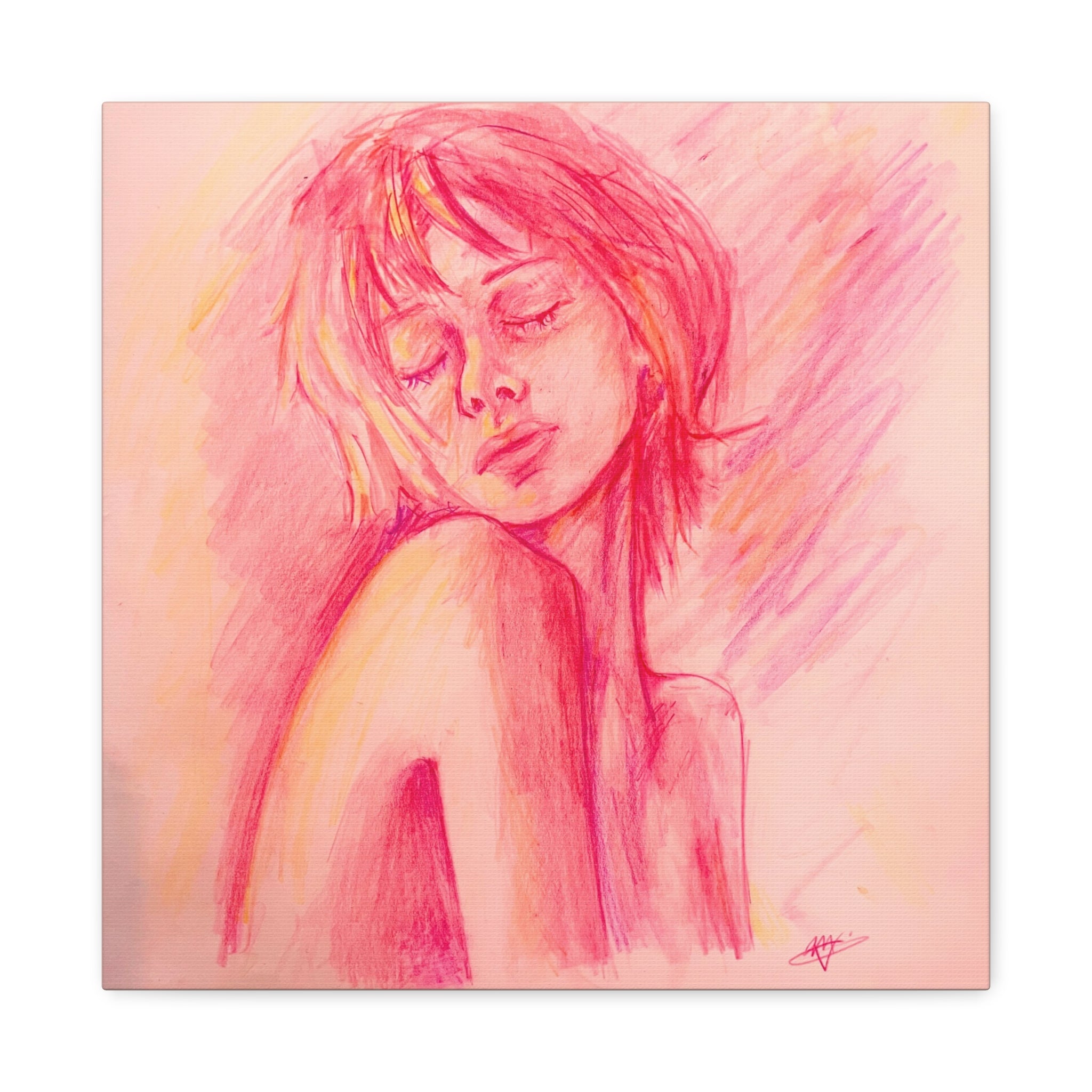 "Sunlit"; Matte Canvas, Stretched, 1.25"