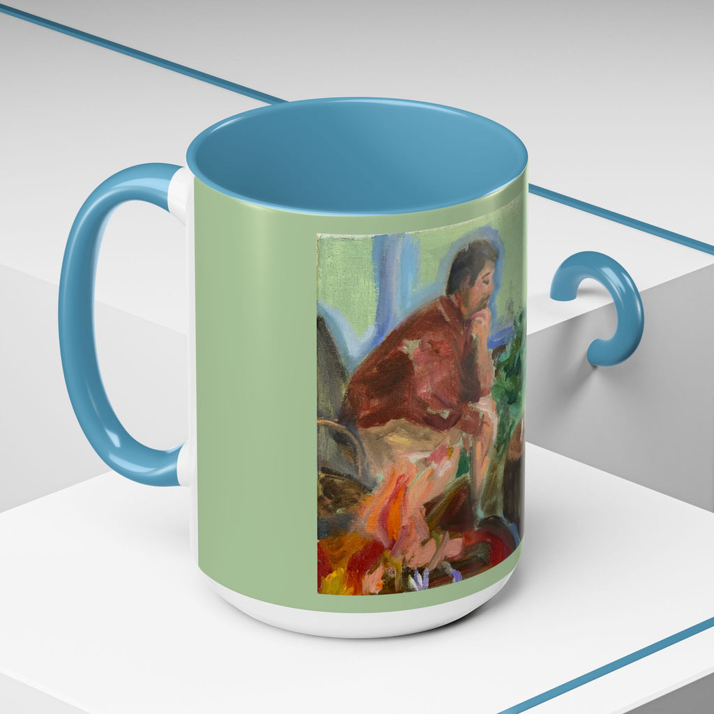 "Chess With Dad"; Accent Coffee Mug (11, 15oz)