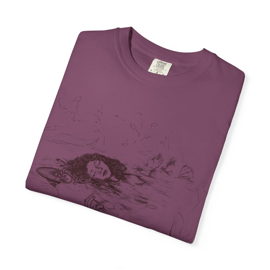 "Ophelia"; Unisex Garment-Dyed T-shirt