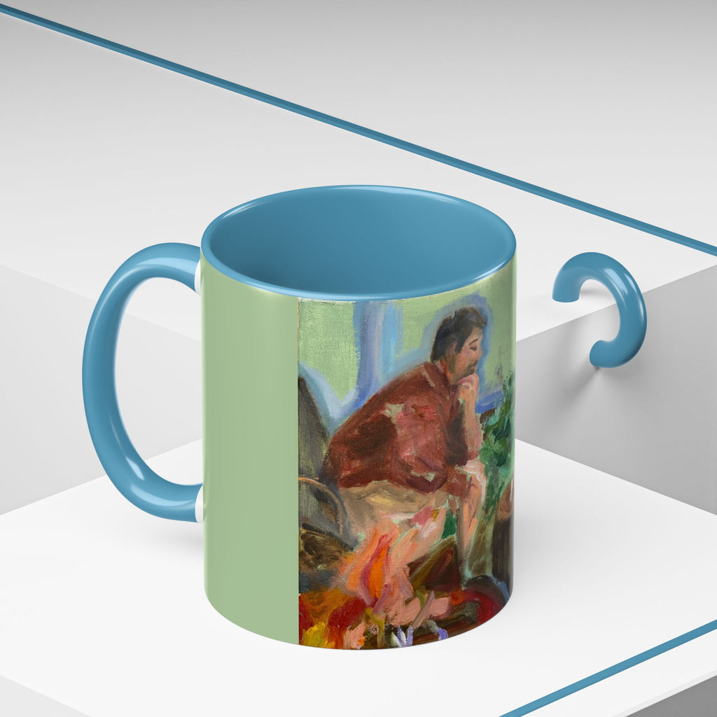 "Chess With Dad"; Accent Coffee Mug (11, 15oz)