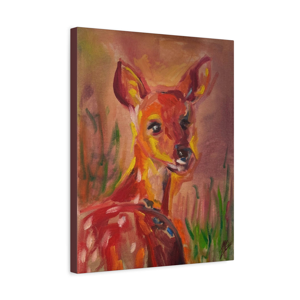 "Fawn 02"; Matte Canvas, Stretched, 1.25"