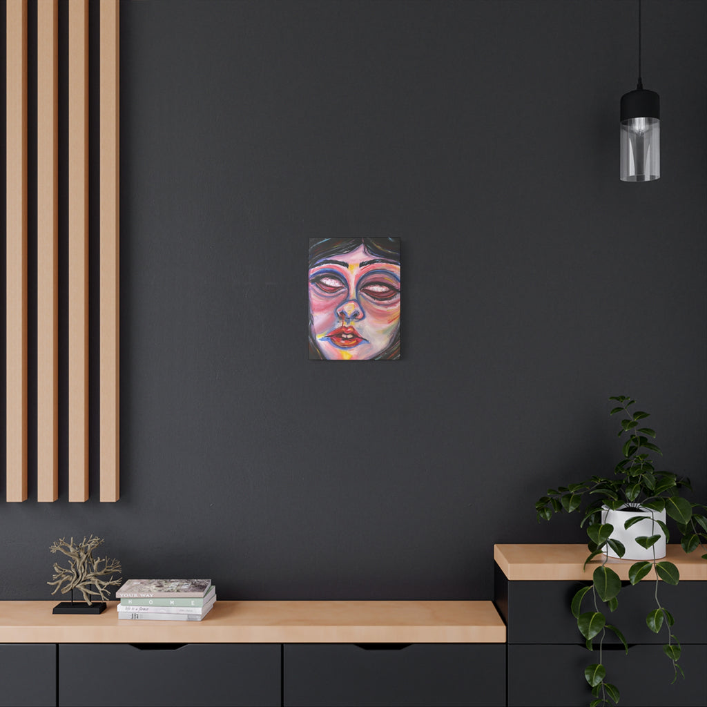 "Insomniac"; Matte Canvas, Stretched, 1.25"