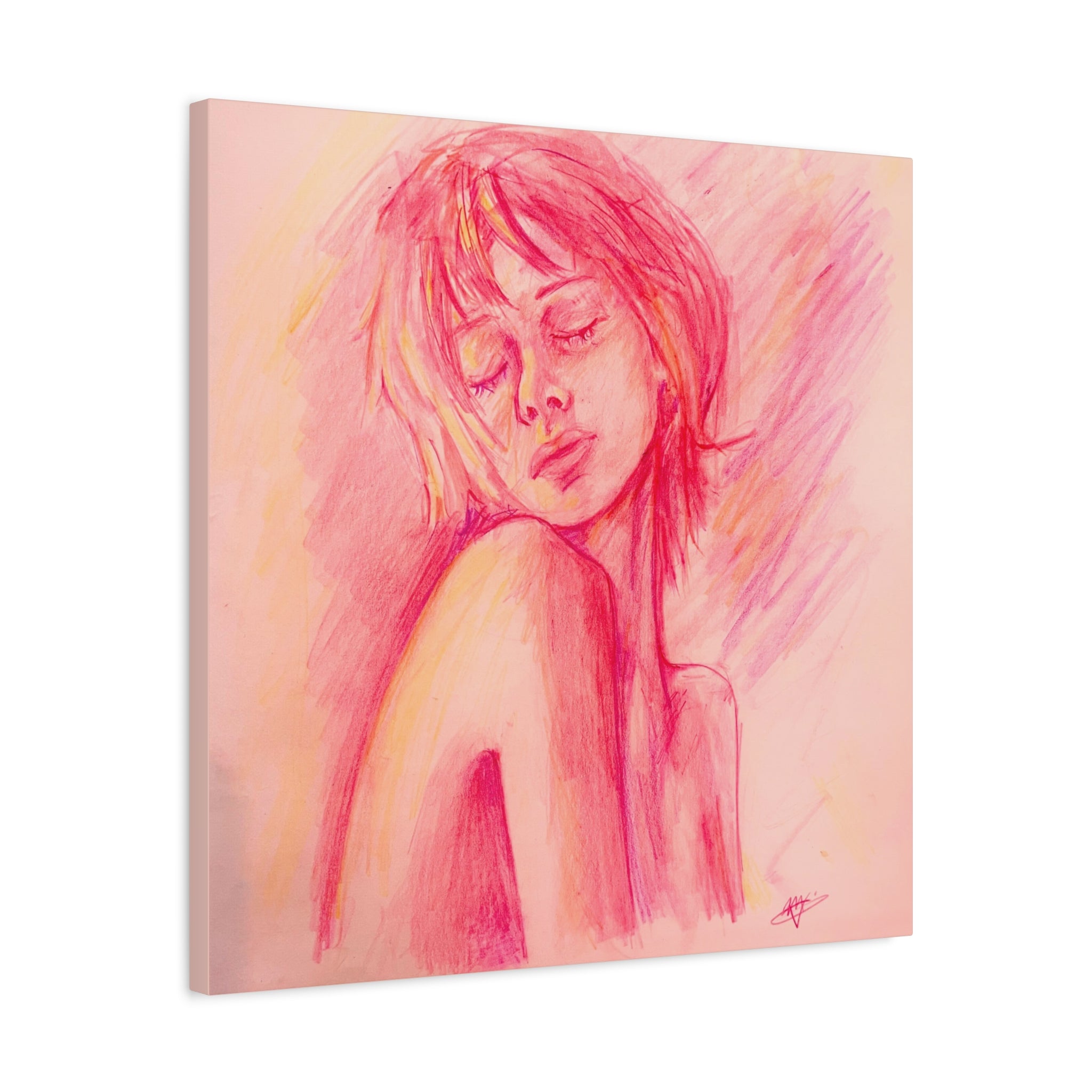 "Sunlit"; Matte Canvas, Stretched, 1.25"