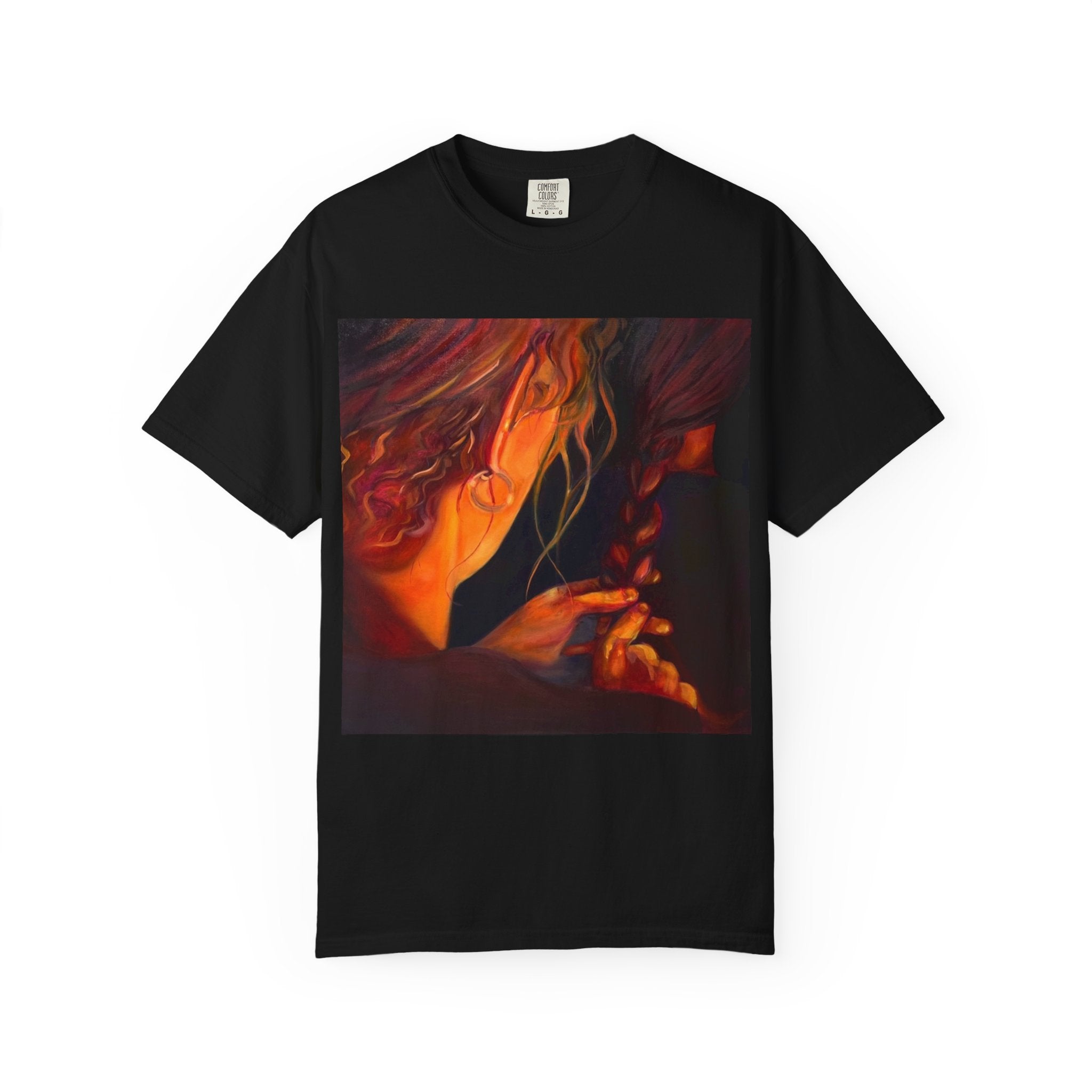 "The Weaver And The Woven"; Unisex Garment-Dyed T-shirt