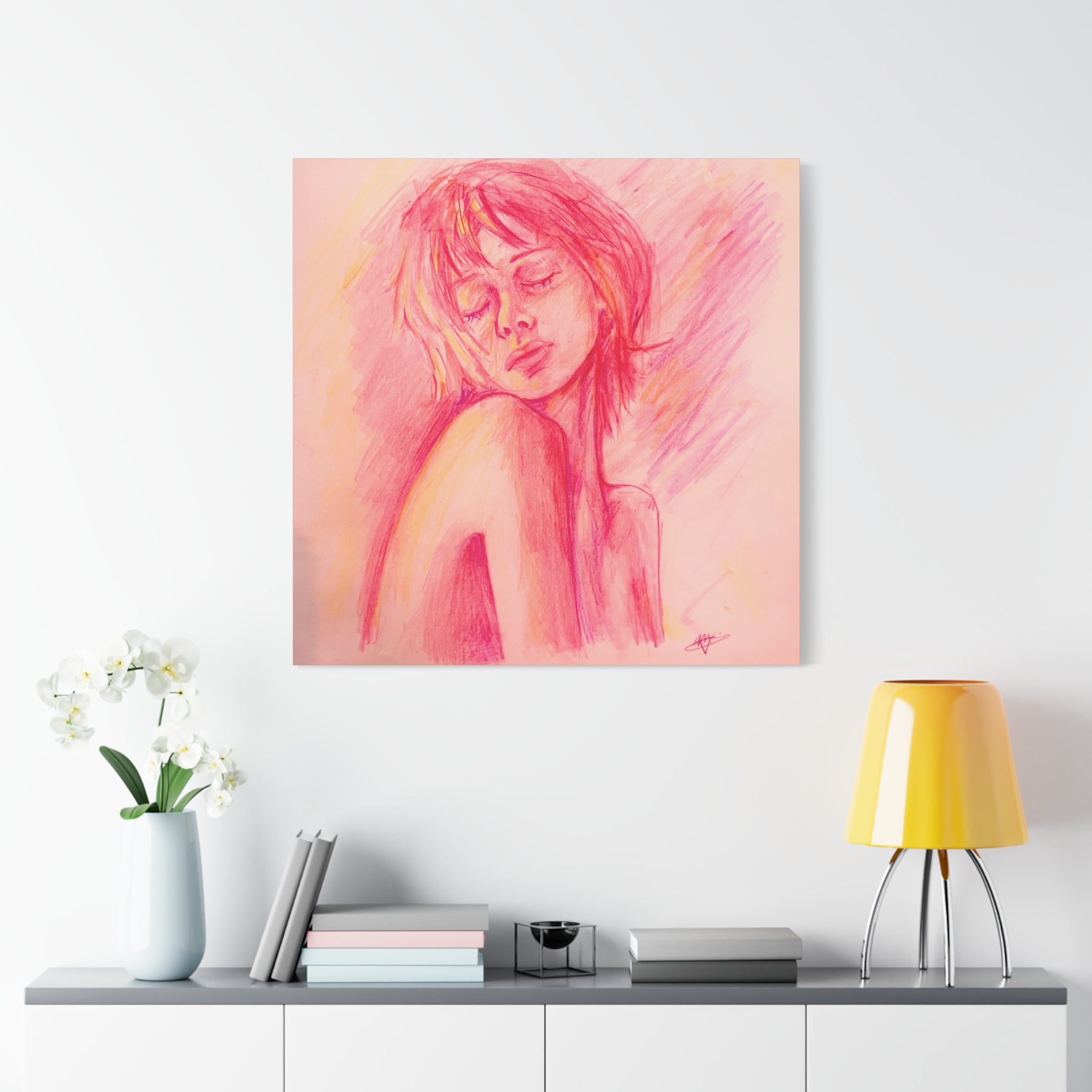 "Sunlit"; Matte Canvas, Stretched, 1.25"