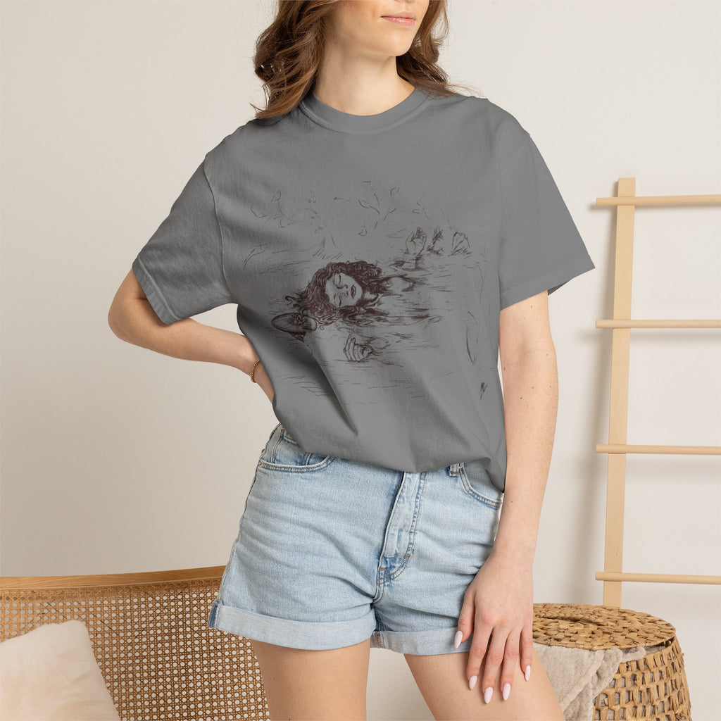 "Ophelia"; Unisex Garment-Dyed T-shirt