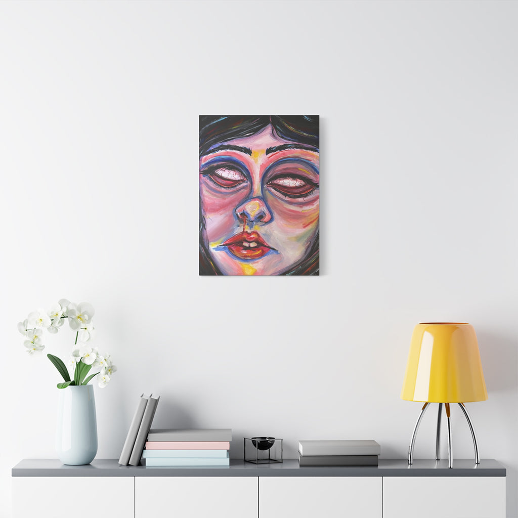 "Insomniac"; Matte Canvas, Stretched, 1.25"