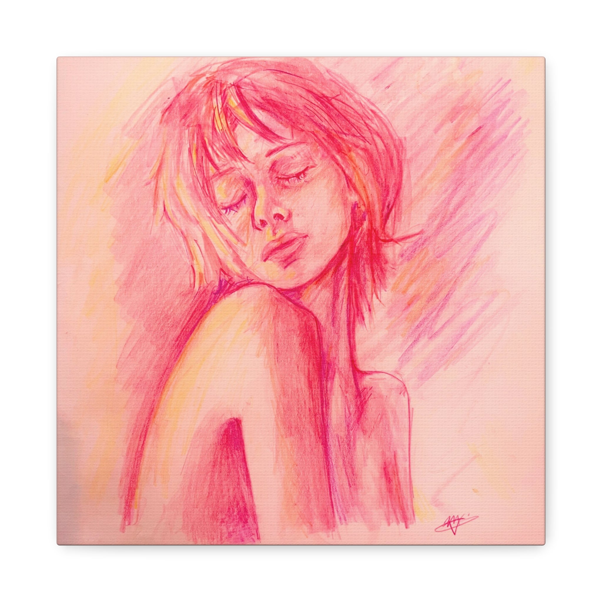 "Sunlit"; Matte Canvas, Stretched, 1.25"