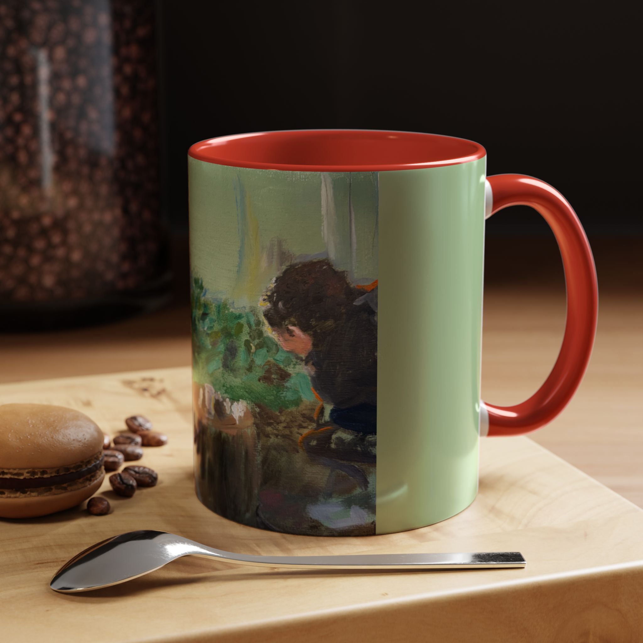 "Chess With Dad"; Accent Coffee Mug (11, 15oz)