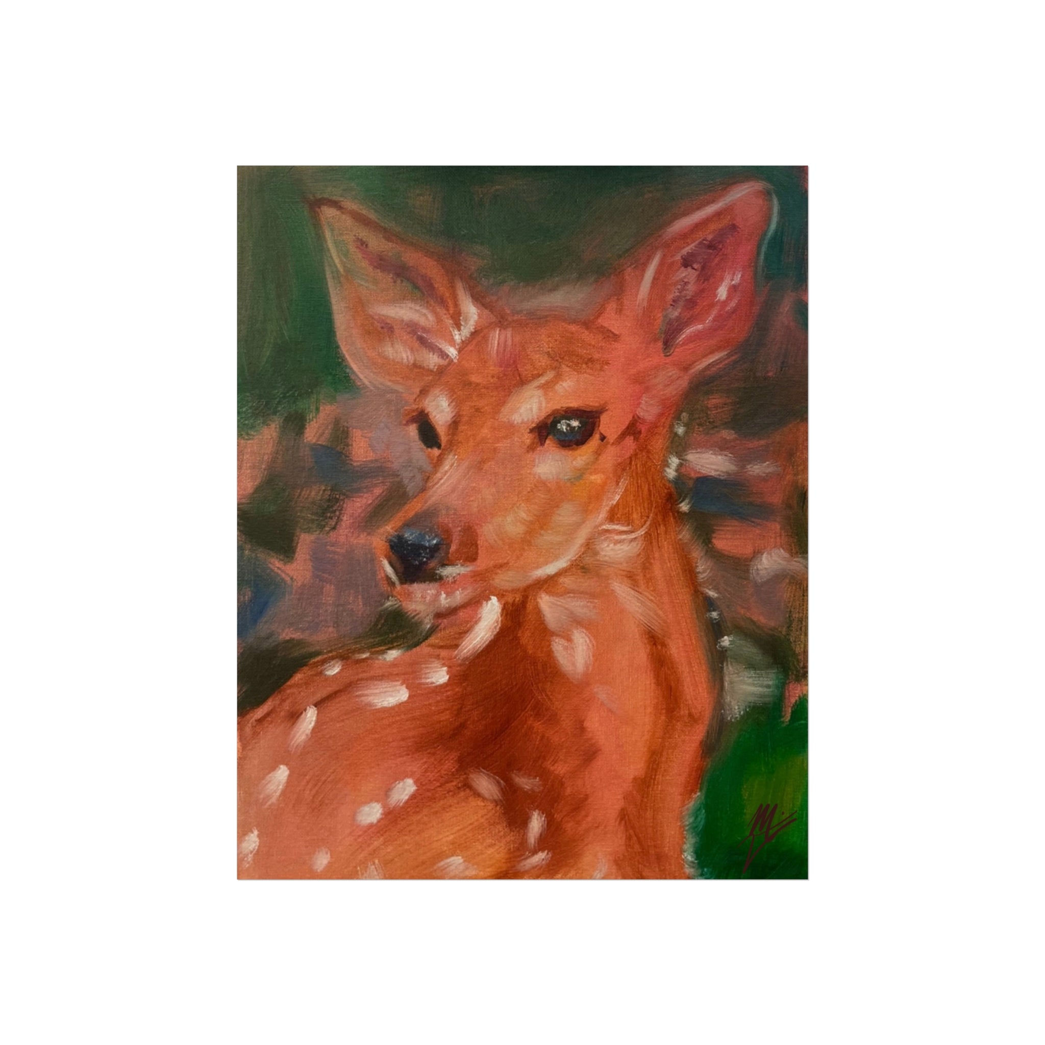 "Fawn 01"; Fine Art Poster