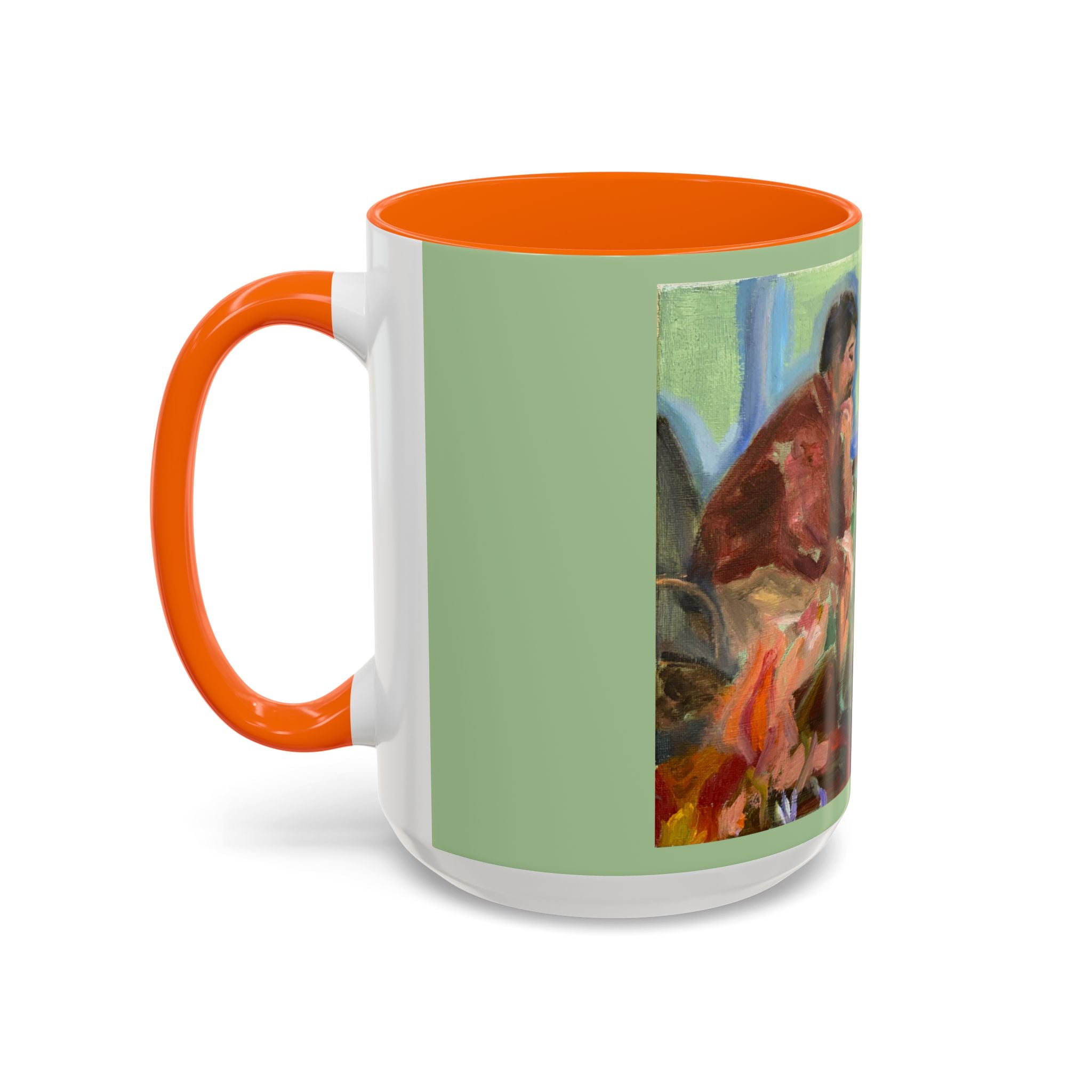 "Chess With Dad"; Accent Coffee Mug (11, 15oz)