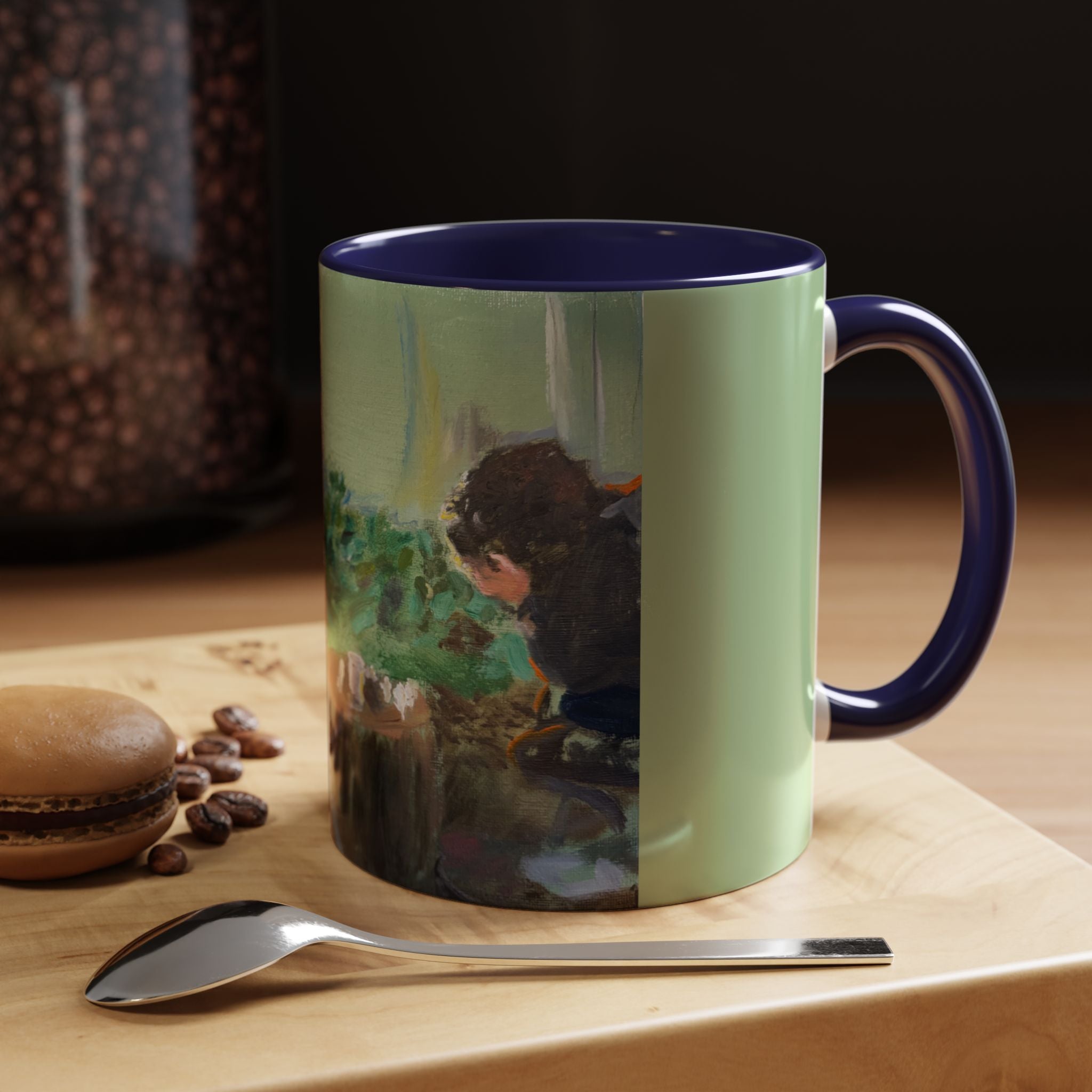 "Chess With Dad"; Accent Coffee Mug (11, 15oz)