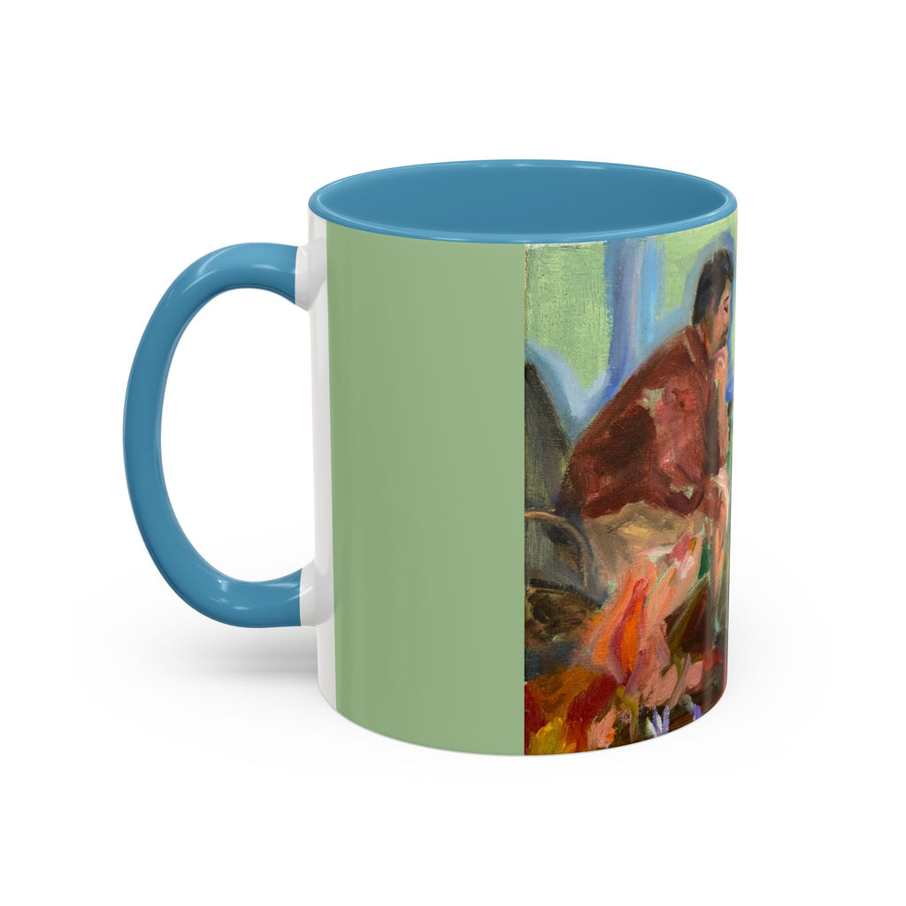 "Chess With Dad"; Accent Coffee Mug (11, 15oz)