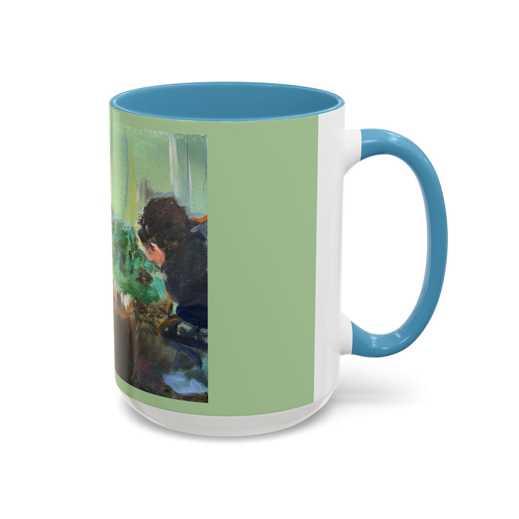 "Chess With Dad"; Accent Coffee Mug (11, 15oz)