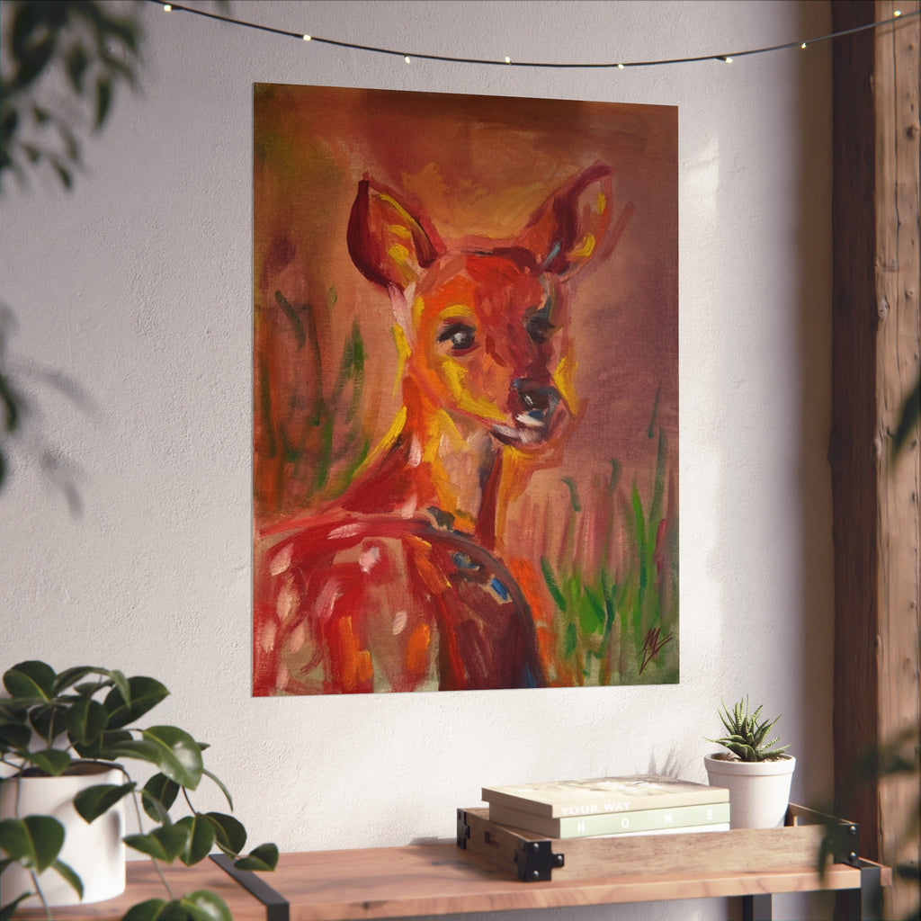 "Fawn 02"; Fine Art Poster