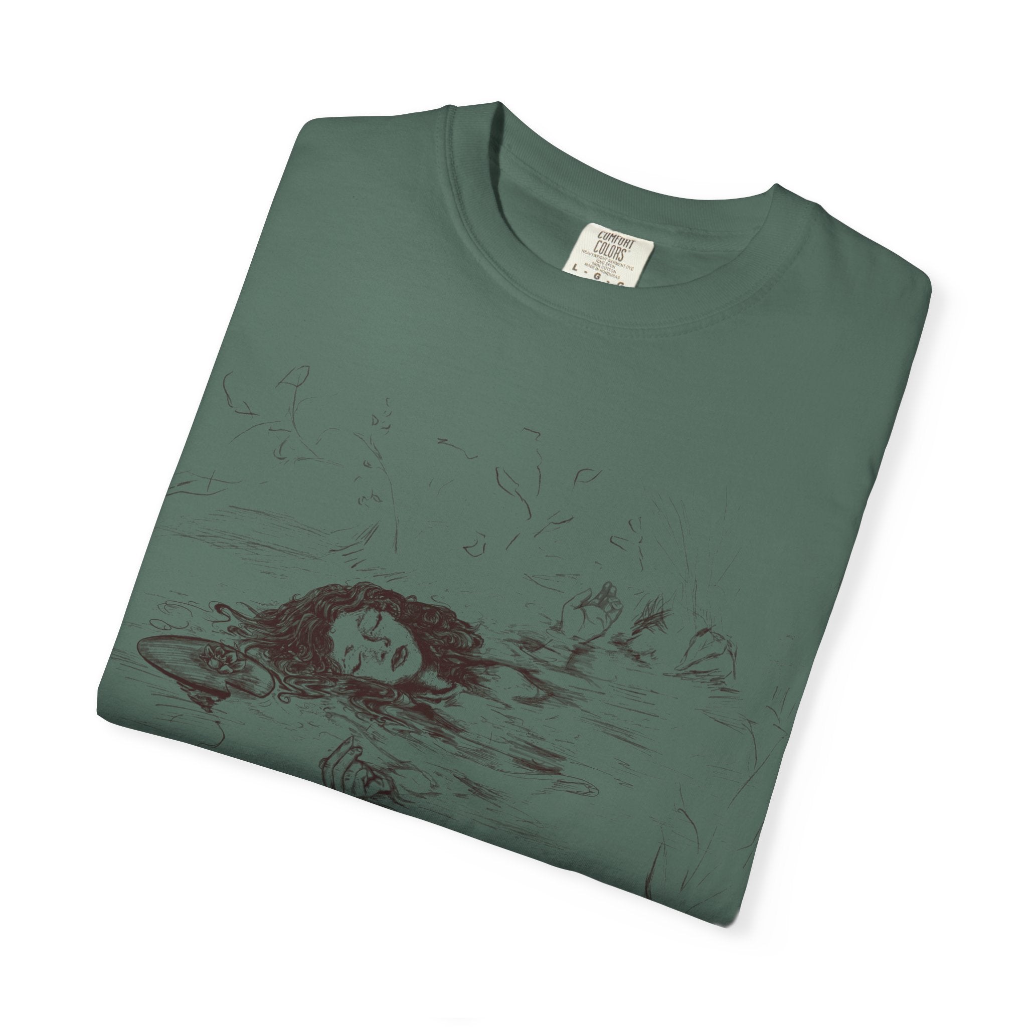 "Ophelia"; Unisex Garment-Dyed T-shirt