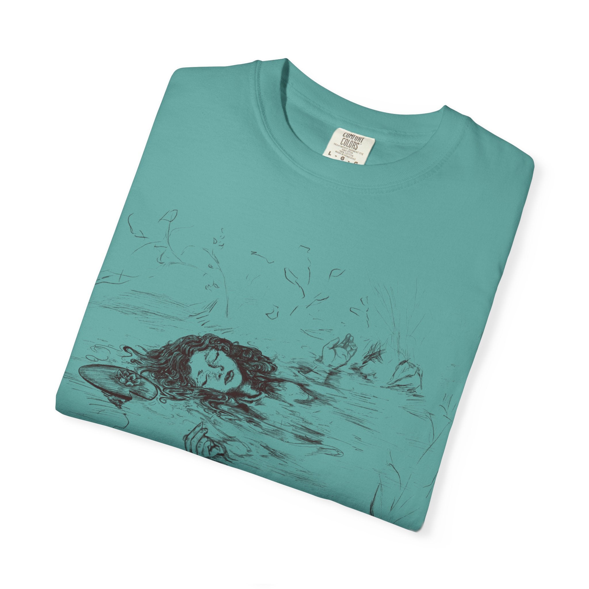 "Ophelia"; Unisex Garment-Dyed T-shirt