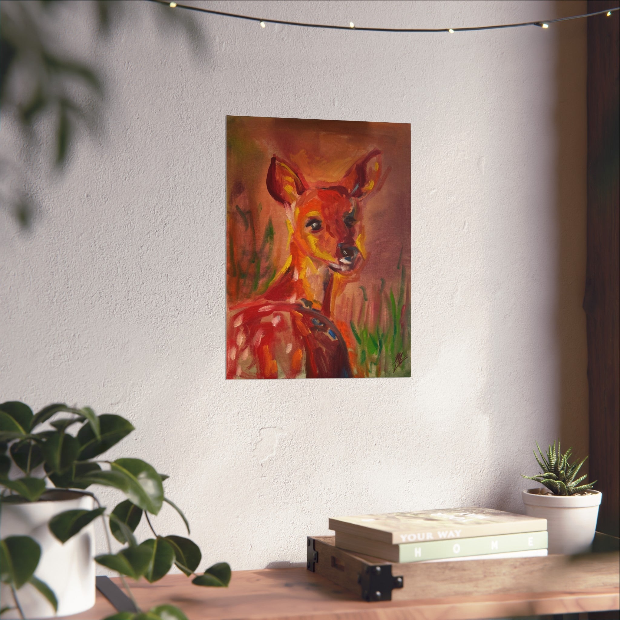 "Fawn 02"; Fine Art Poster