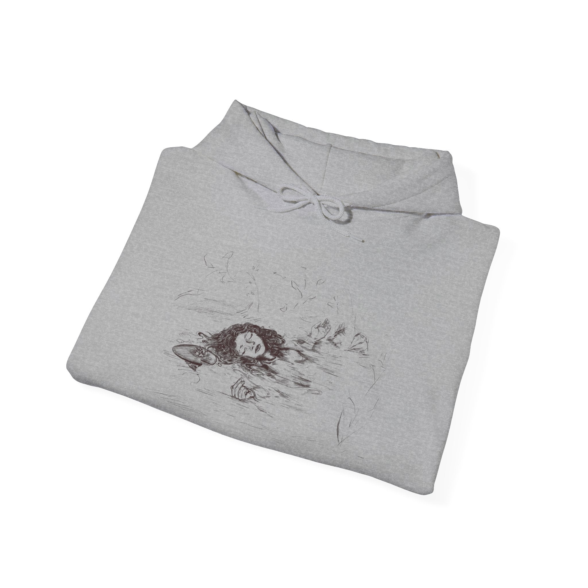 "Ophelia"; Unisex Heavy Blend™ Hooded Sweatshirt