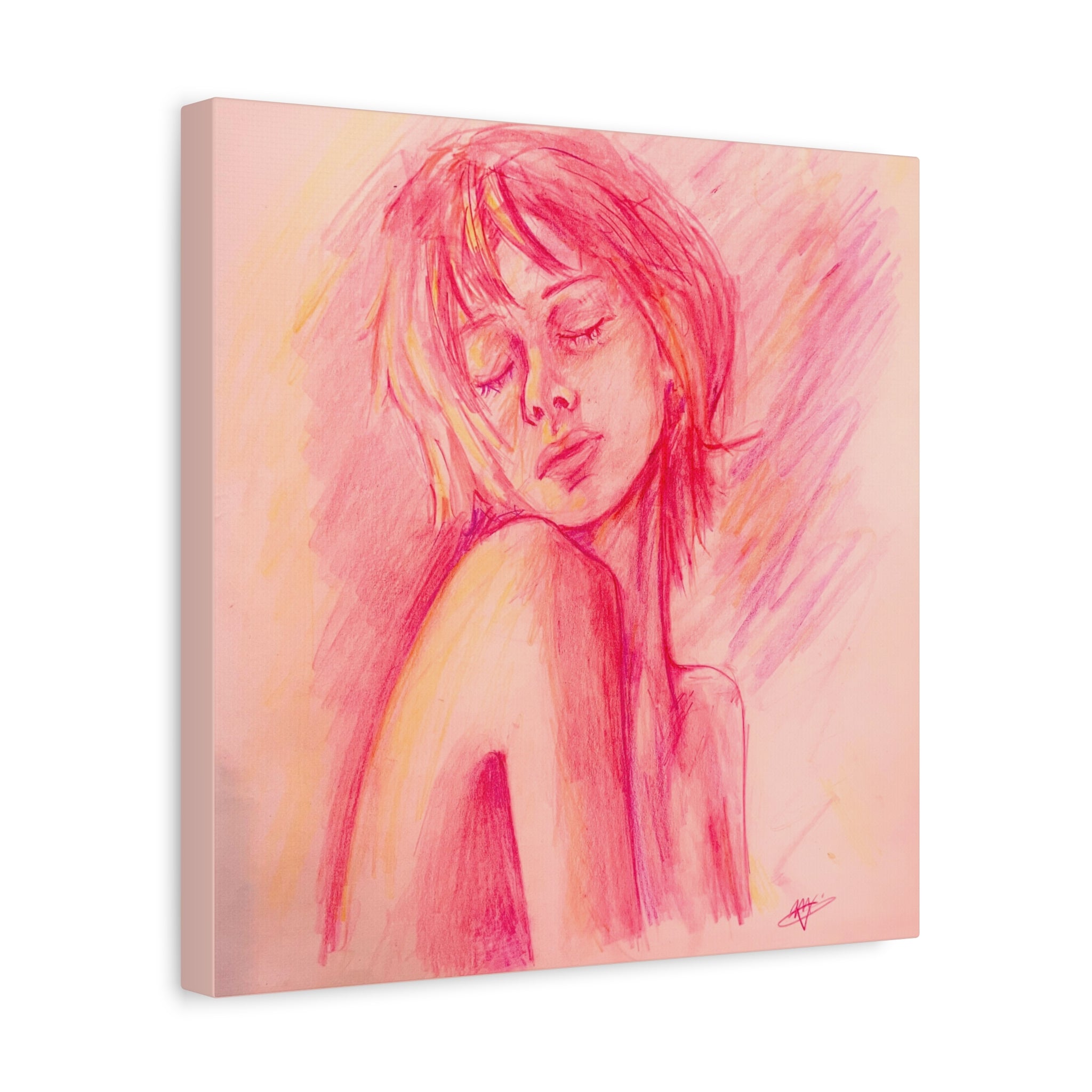 "Sunlit"; Matte Canvas, Stretched, 1.25"
