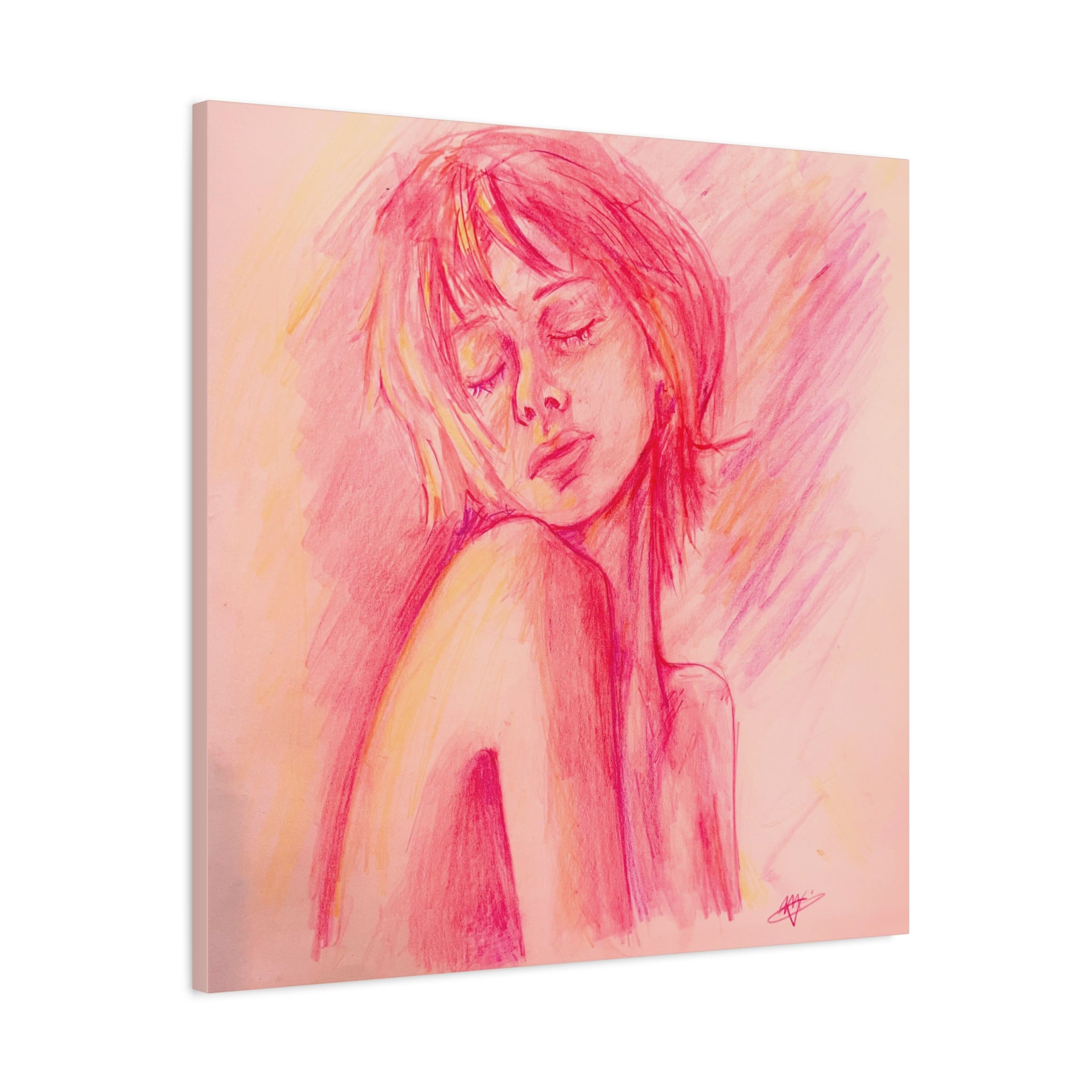 "Sunlit"; Matte Canvas, Stretched, 1.25"