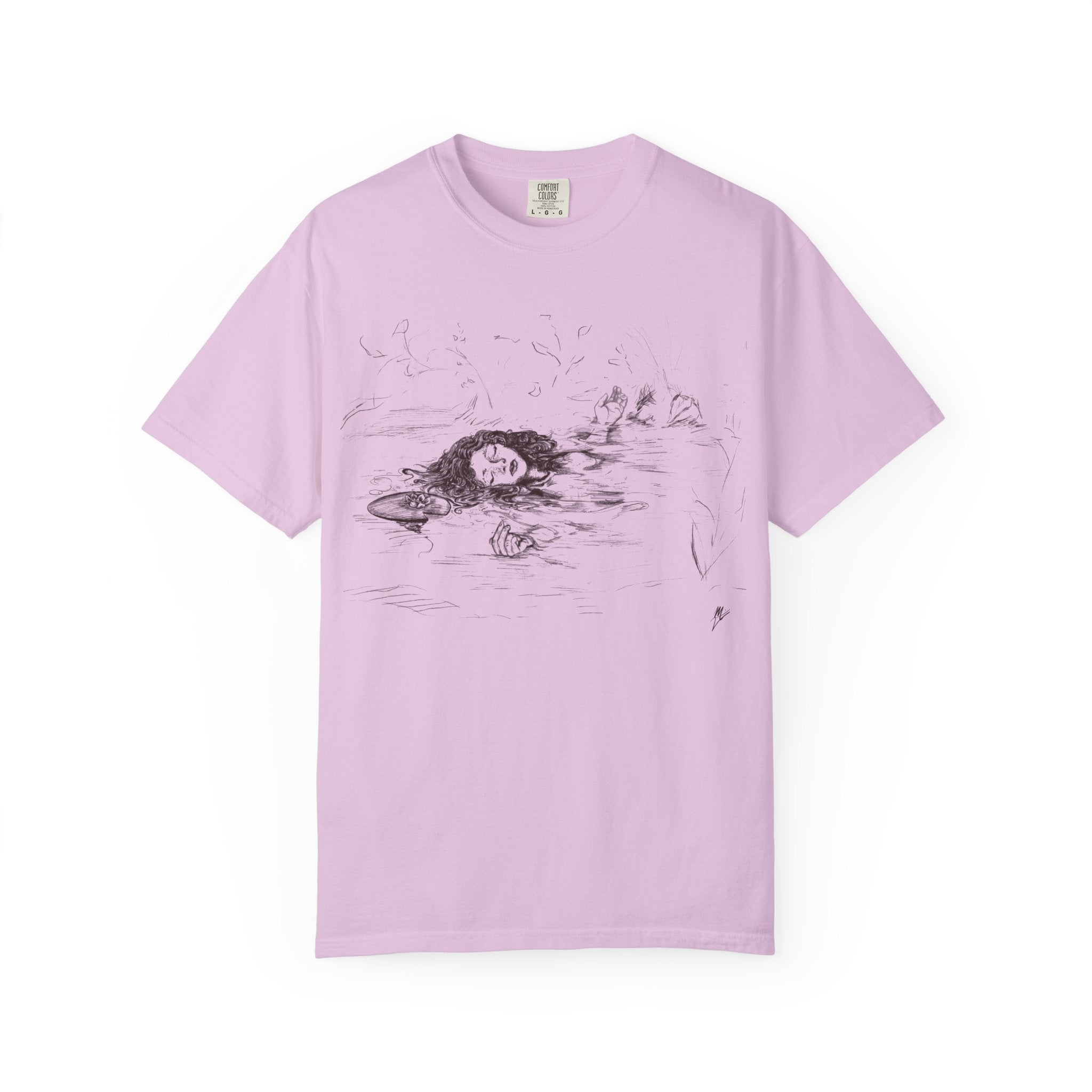 "Ophelia"; Unisex Garment-Dyed T-shirt