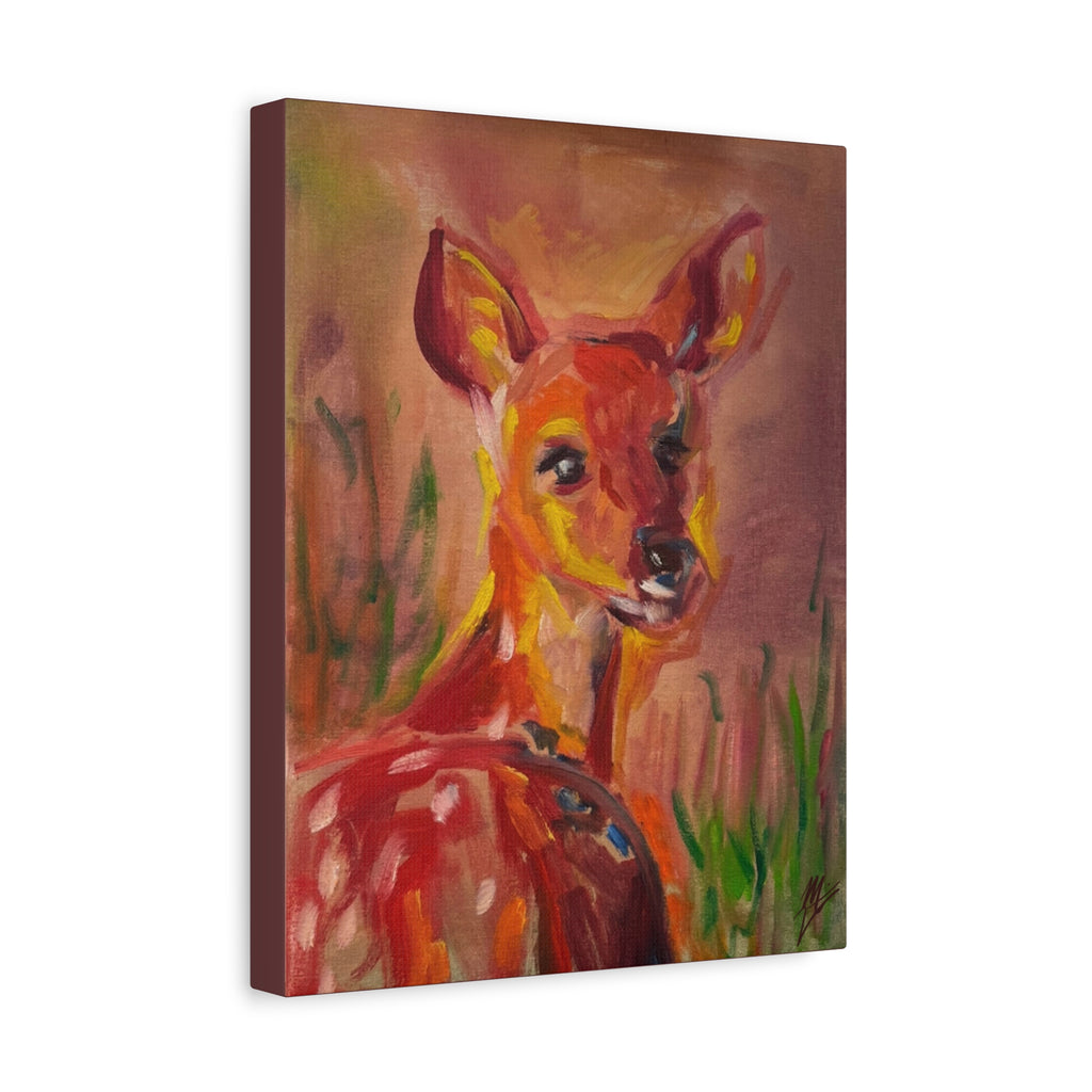 "Fawn 02"; Matte Canvas, Stretched, 1.25"