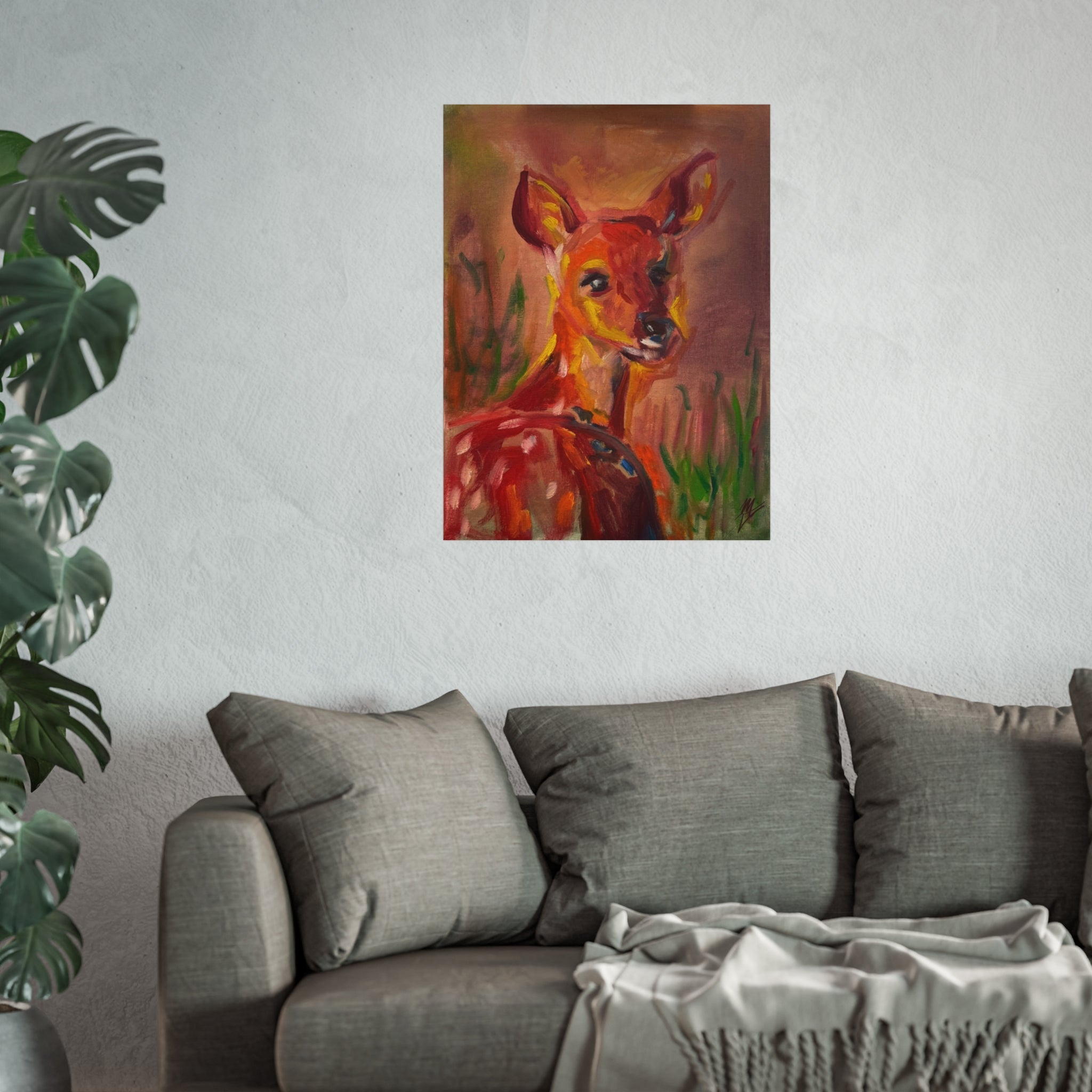 "Fawn 02"; Fine Art Poster