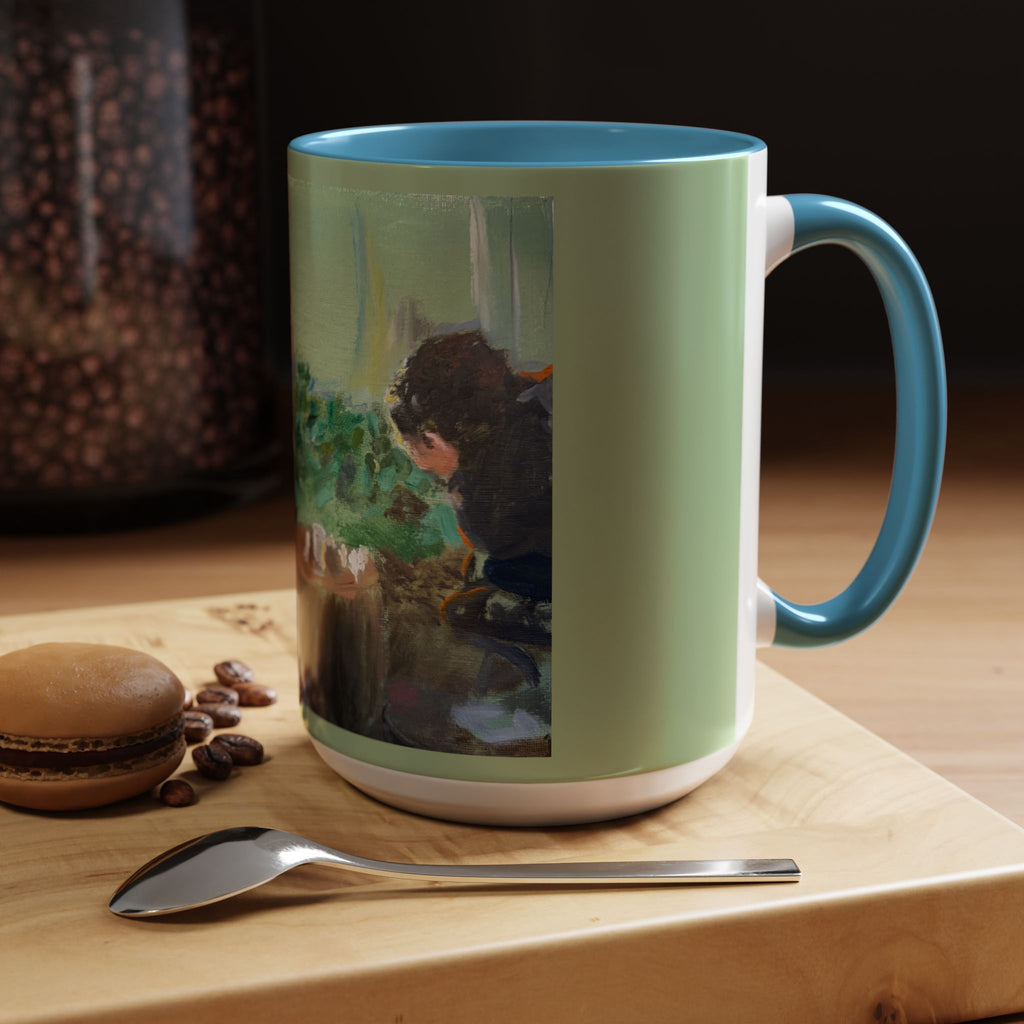 "Chess With Dad"; Accent Coffee Mug (11, 15oz)