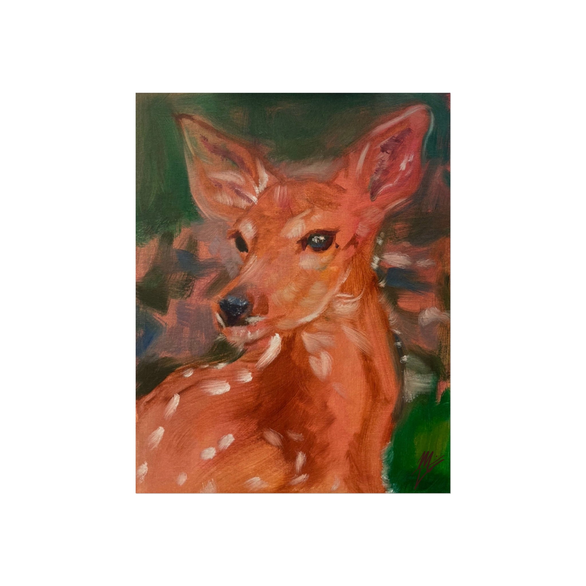 "Fawn 01"; Fine Art Poster