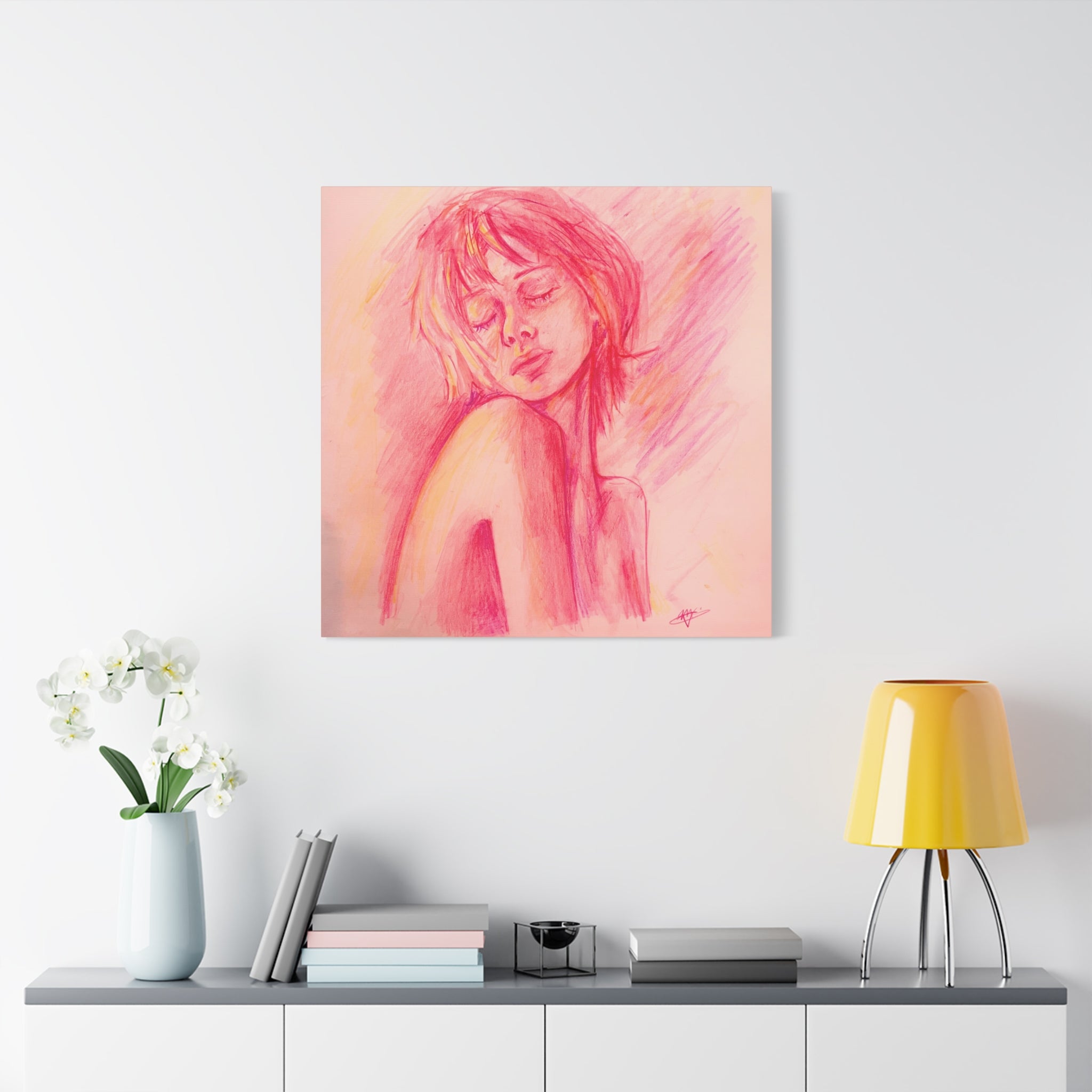 "Sunlit"; Matte Canvas, Stretched, 1.25"