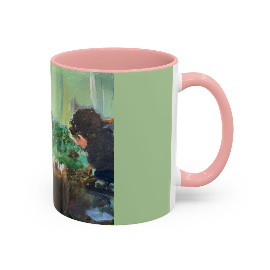 "Chess With Dad"; Accent Coffee Mug (11, 15oz)