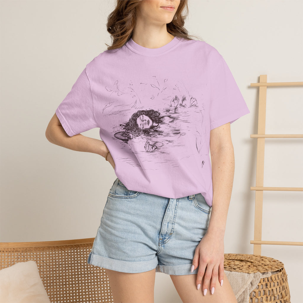 "Ophelia"; Unisex Garment-Dyed T-shirt