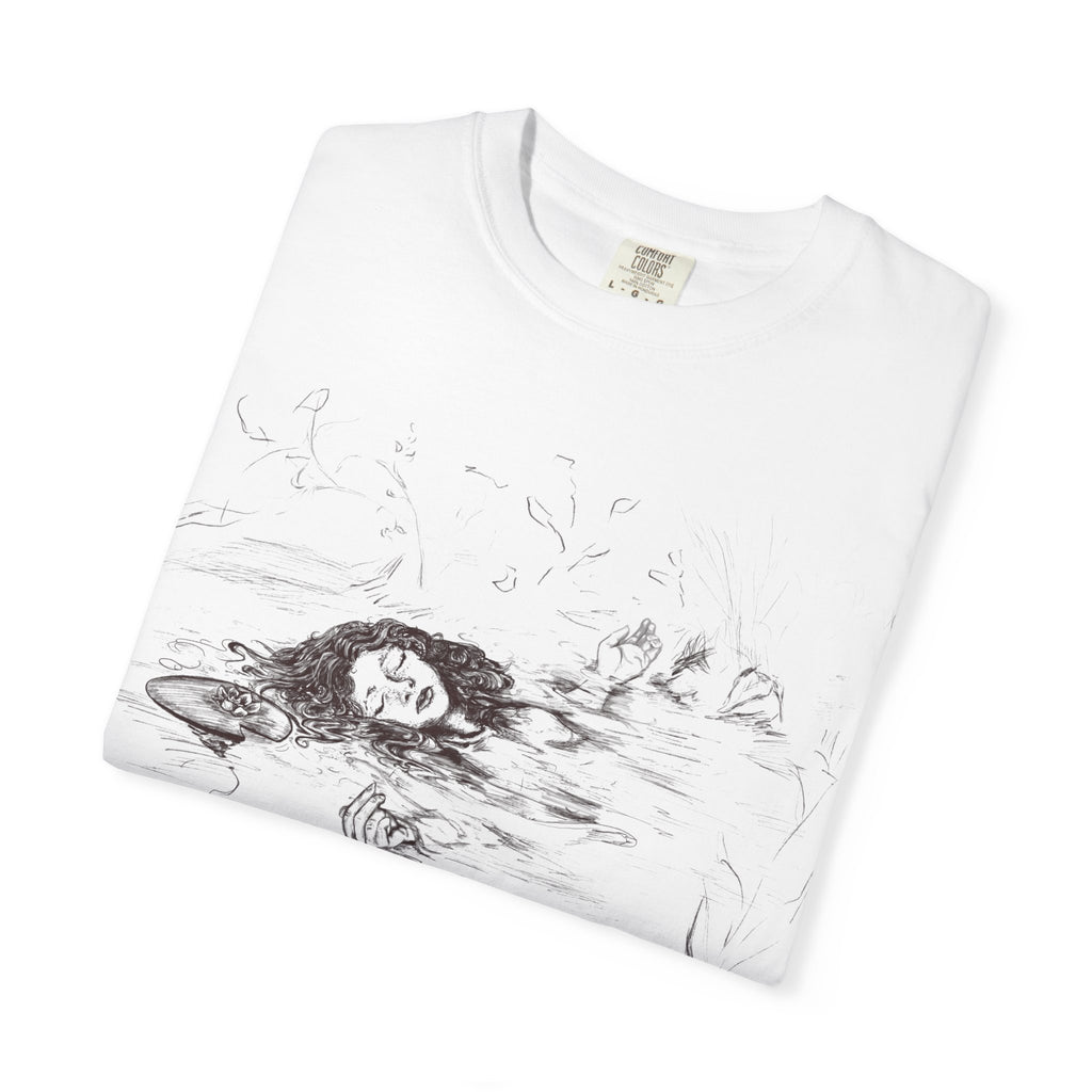 "Ophelia"; Unisex Garment-Dyed T-shirt