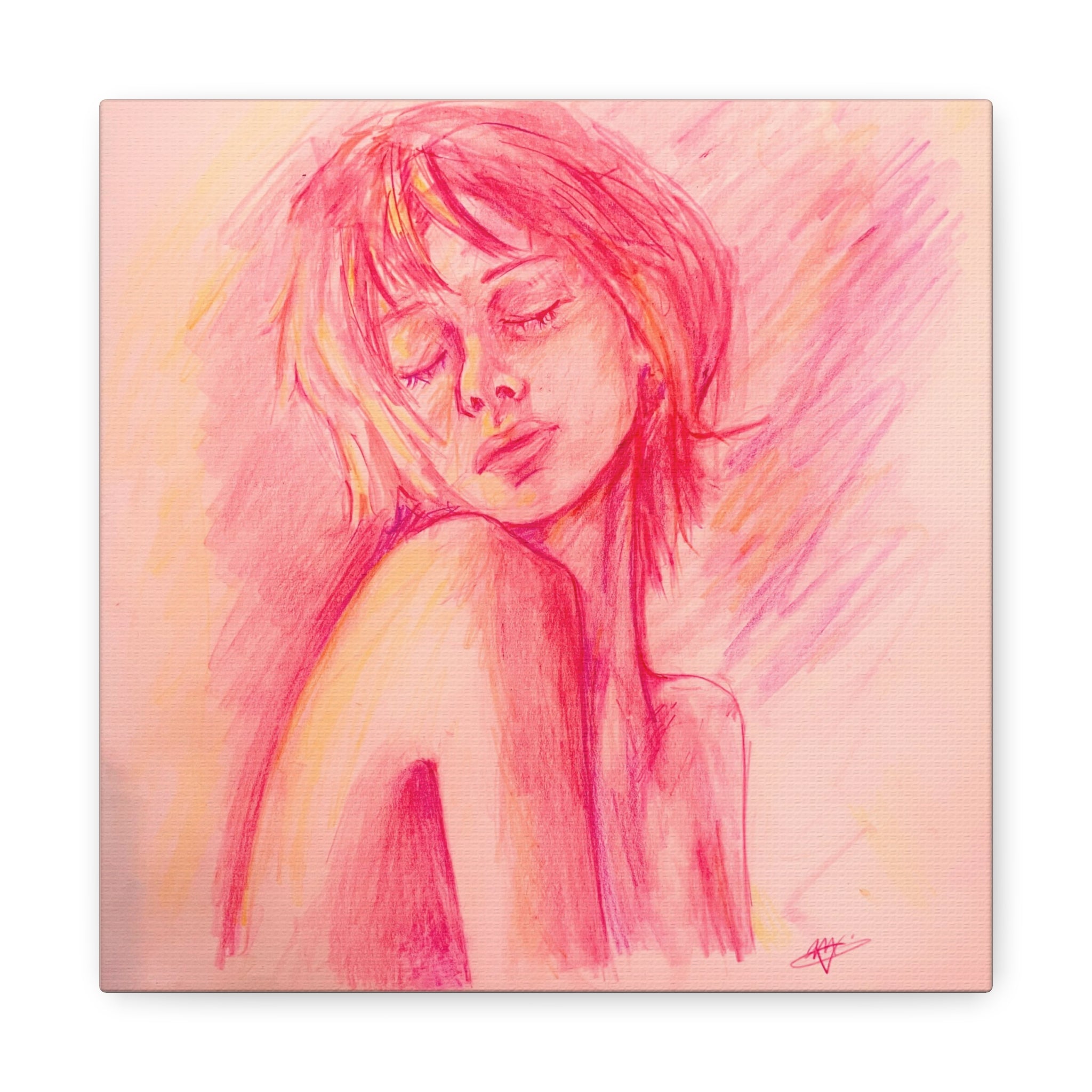 "Sunlit"; Matte Canvas, Stretched, 1.25"