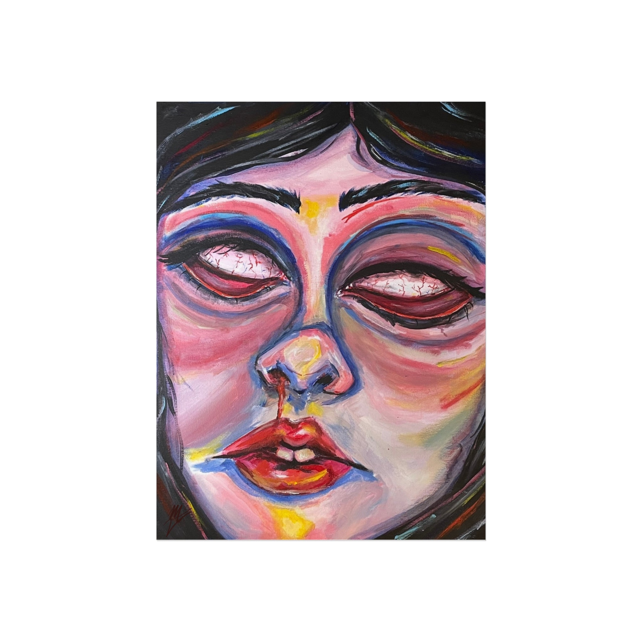 "Insomniac"; Fine Art Poster