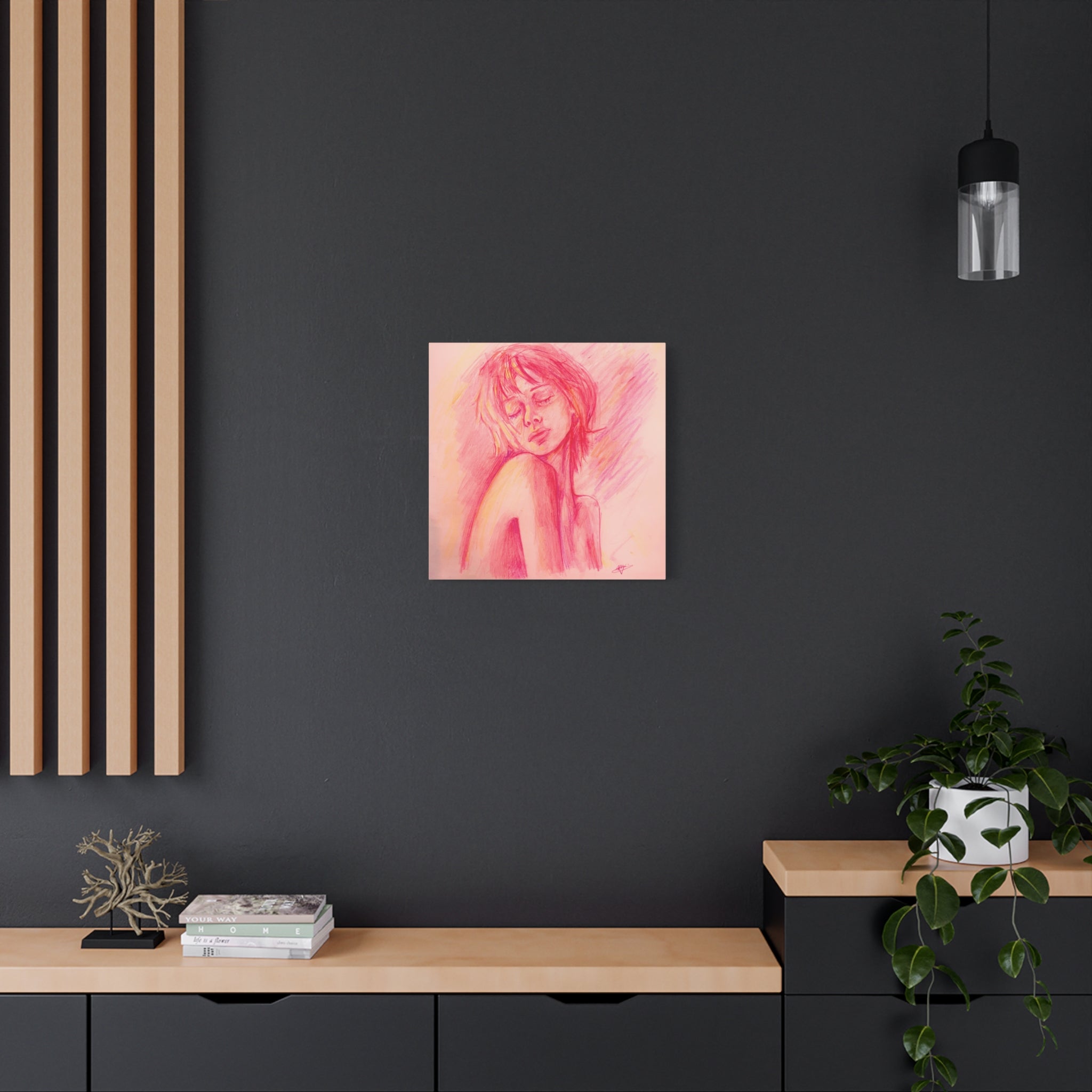 "Sunlit"; Matte Canvas, Stretched, 1.25"