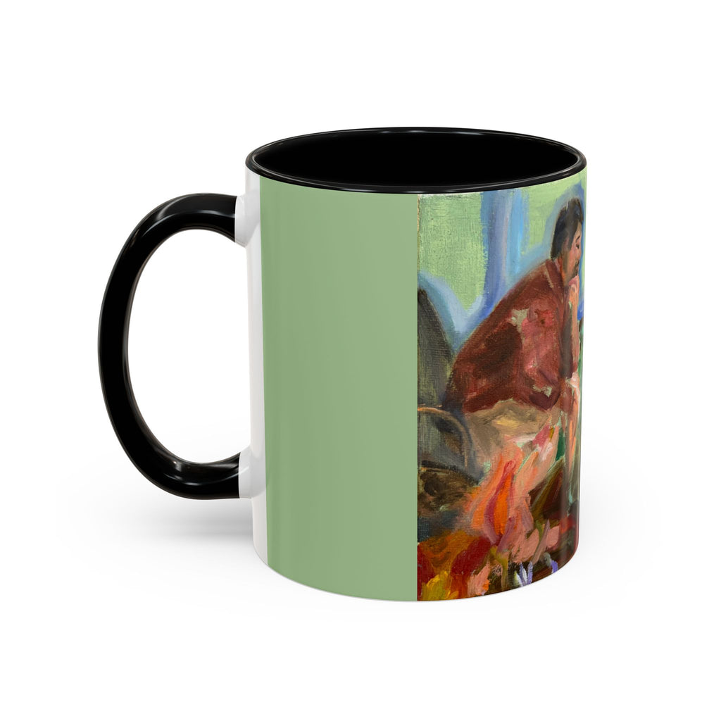 "Chess With Dad"; Accent Coffee Mug (11, 15oz)