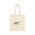 "Ophelia"; Cotton Canvas Tote Bag