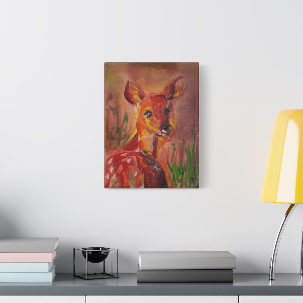 "Fawn 02"; Matte Canvas, Stretched, 1.25"