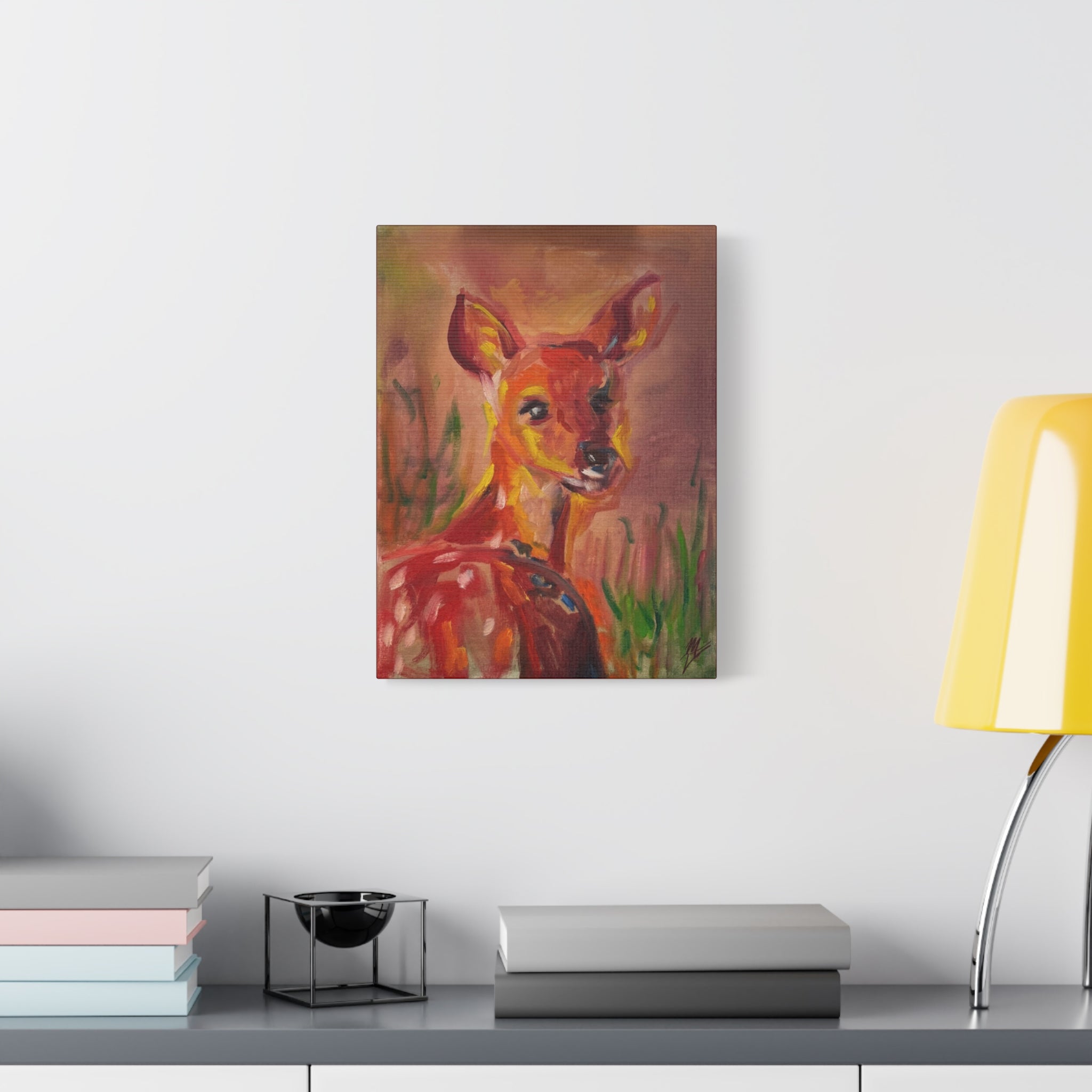 "Fawn 02"; Matte Canvas, Stretched, 1.25"