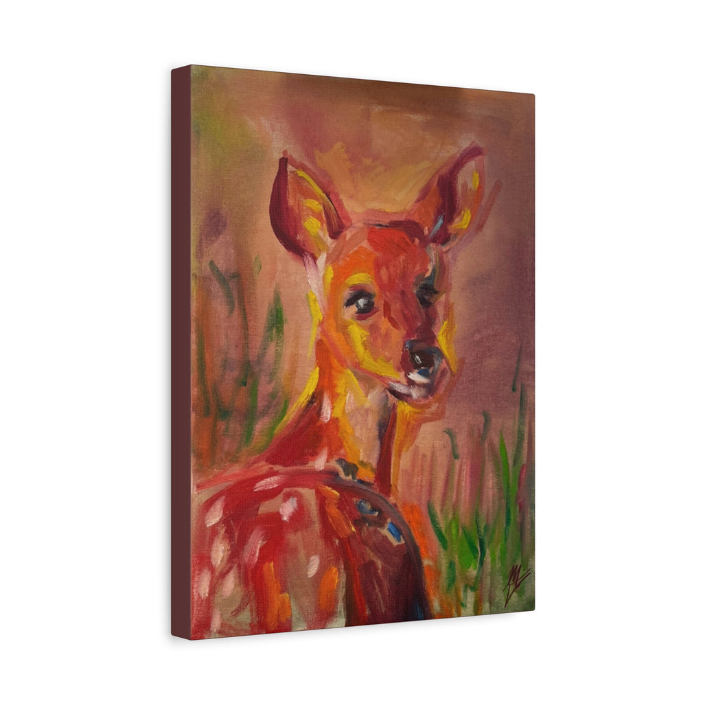 "Fawn 02"; Matte Canvas, Stretched, 1.25"